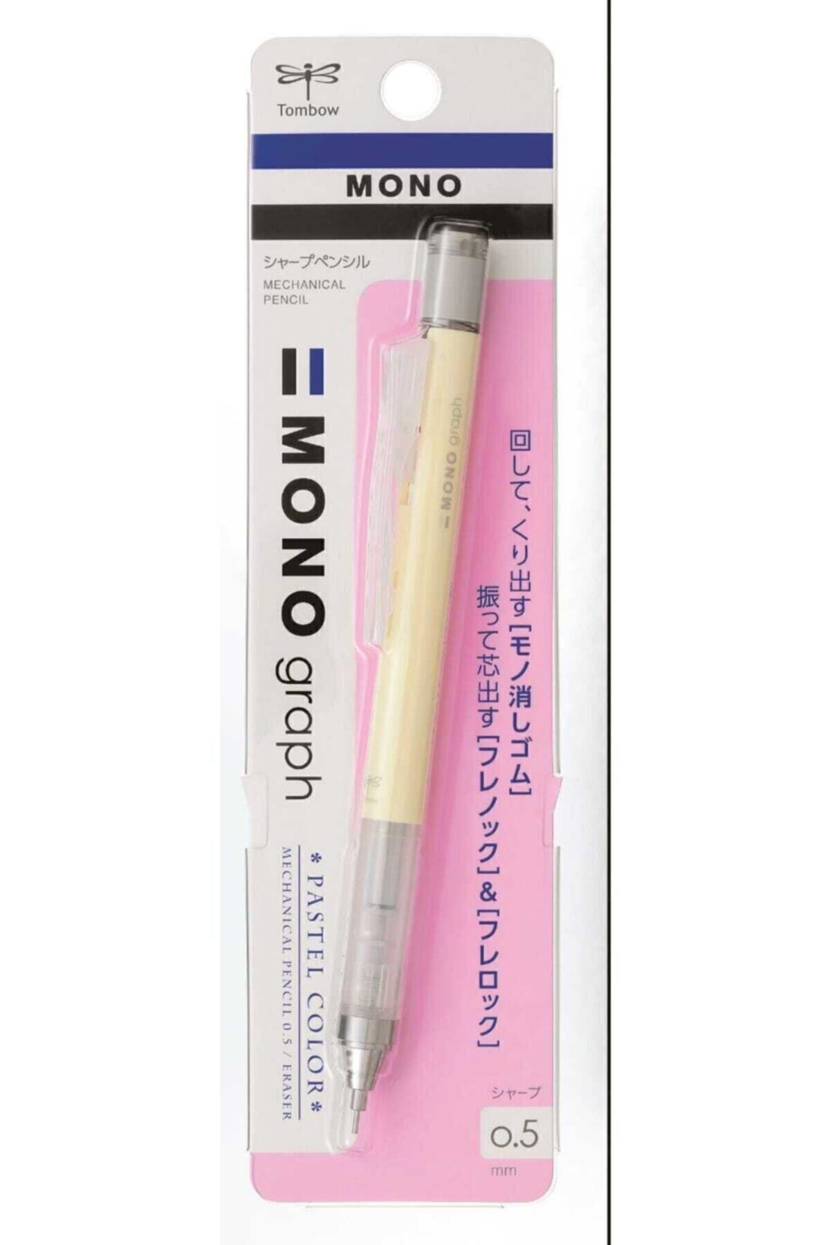 Tombow Krem Sarı Mono Graph Pastel Versatil Kalem Pastel