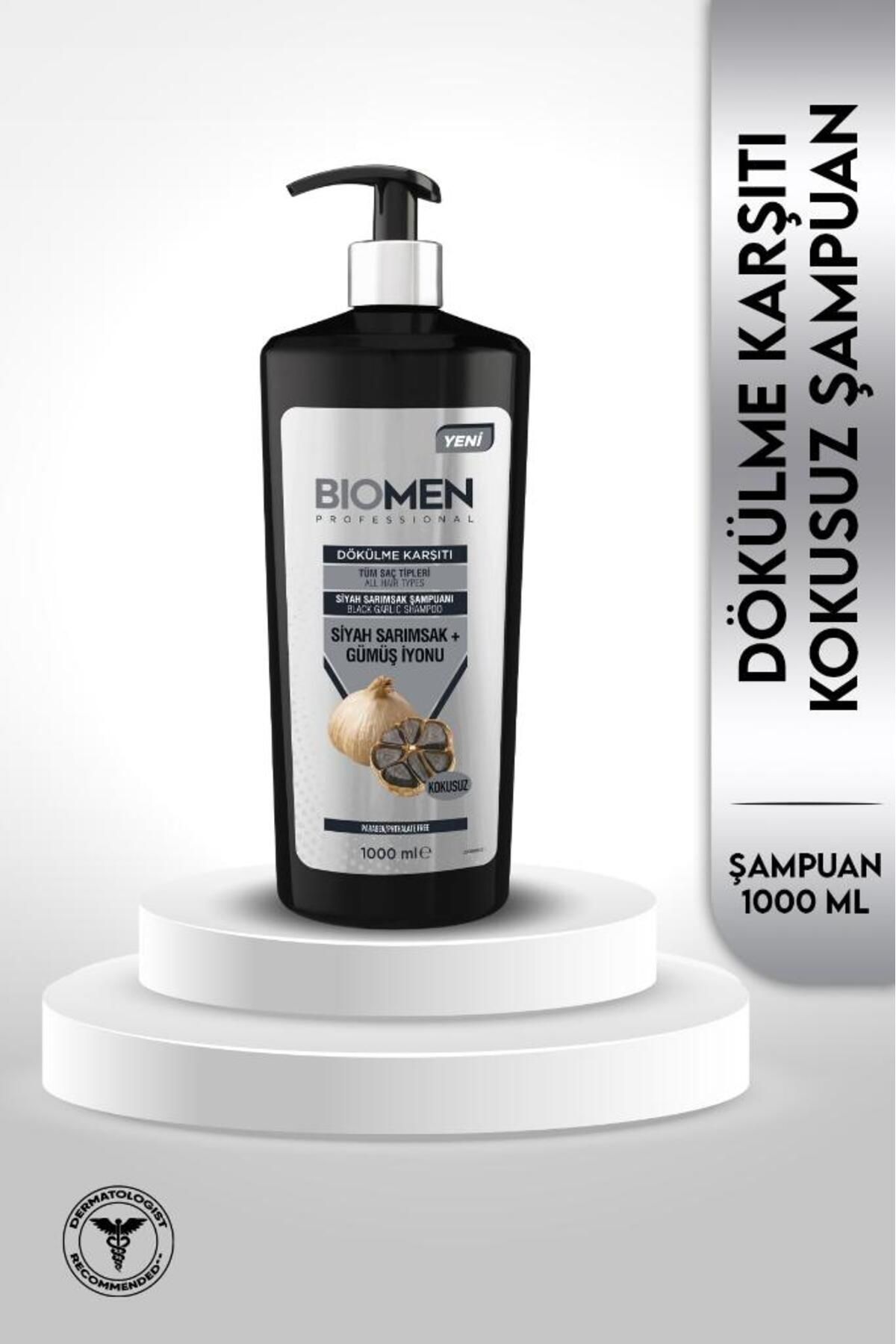 Biomen Professional Siyah Sarımsak&gümüş Iyonu Dökülme Karşıtı Şampuan 1000 ml