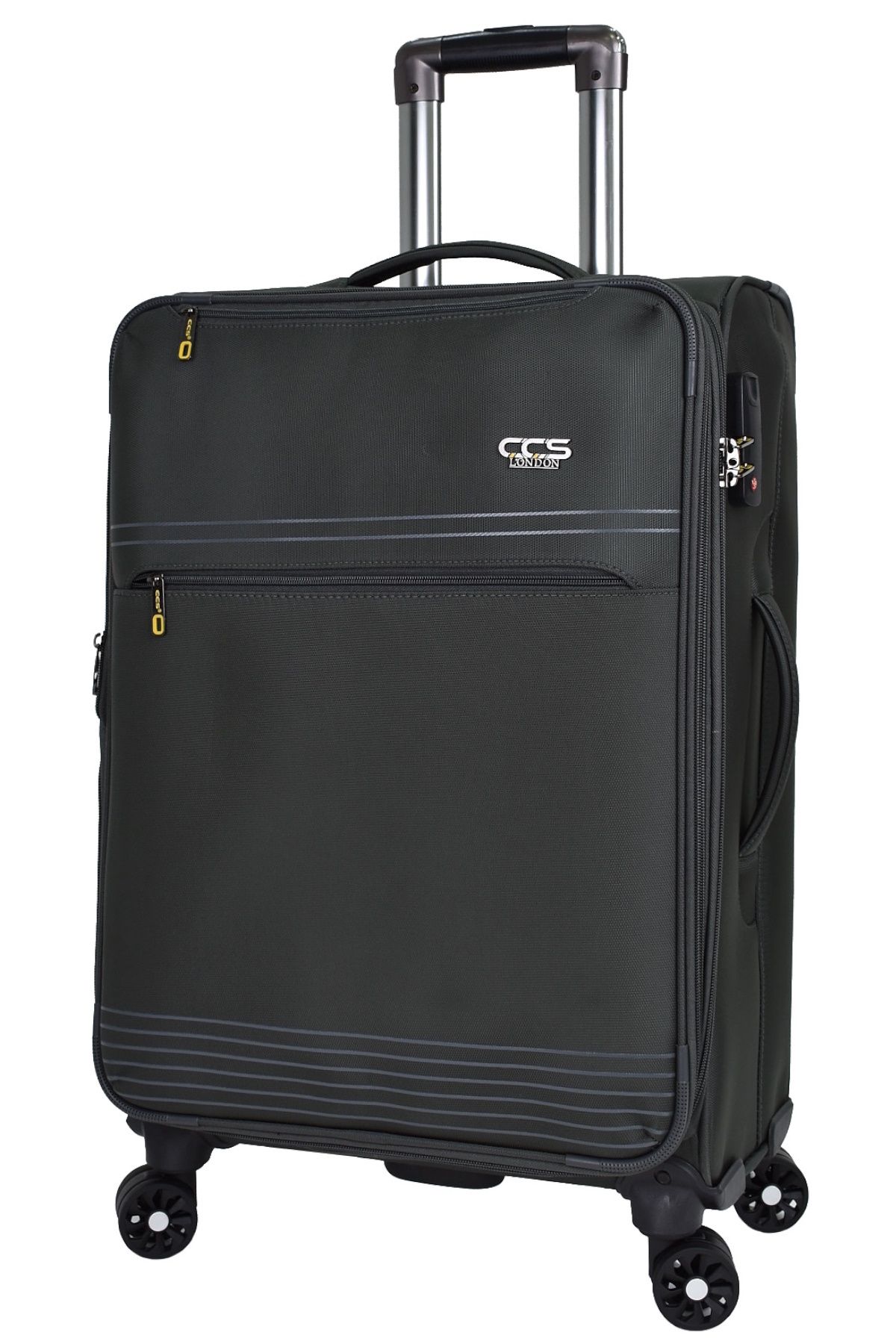 ÇÇS Ççs Ultra Light Hafif Valiz Lüx Kumaş Yeni Sezon Büyük Boy Valiz CCS-610