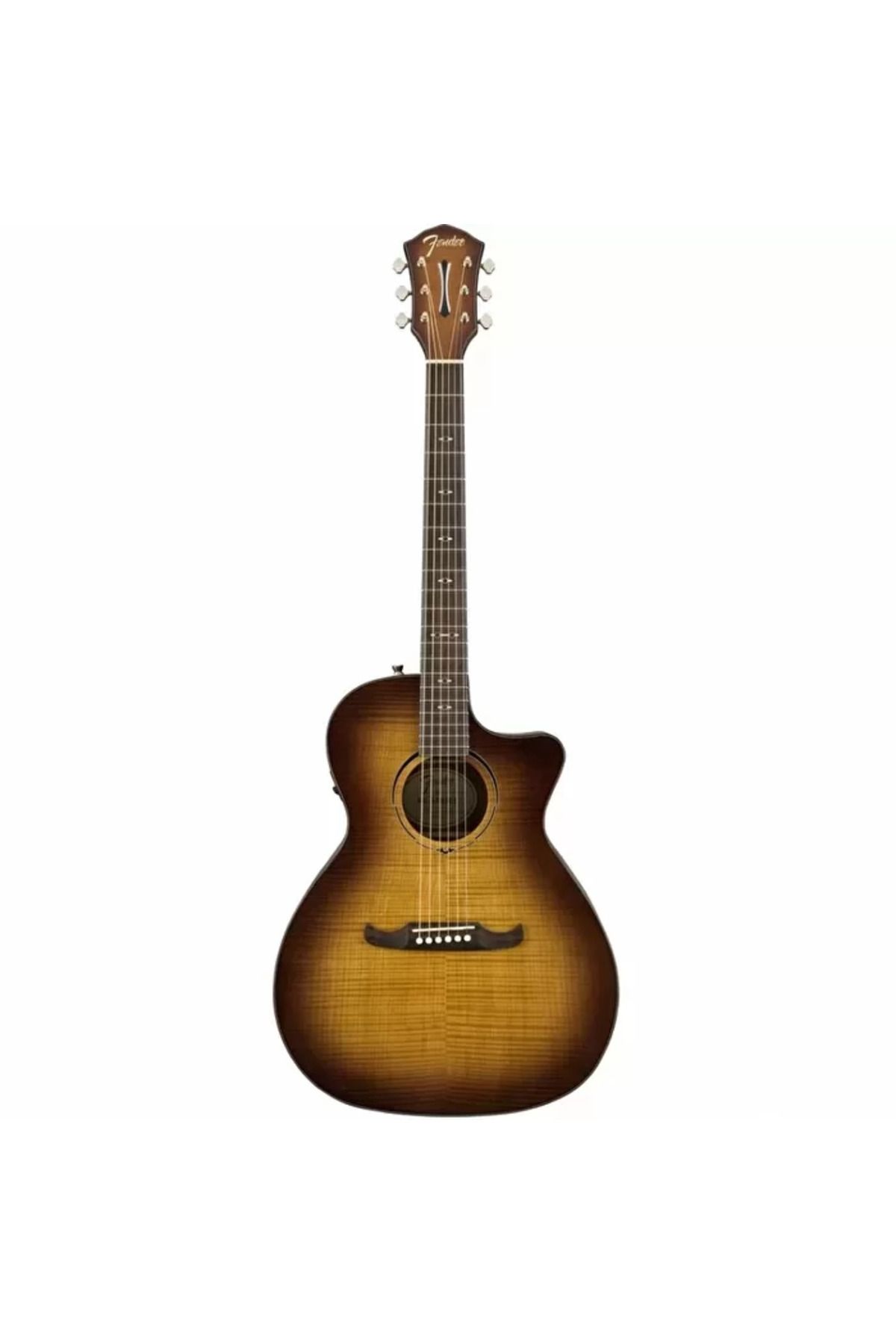 FENDER Fa-345ce Auditorium 3-color Tea Burst Elektro Akustik Gitar