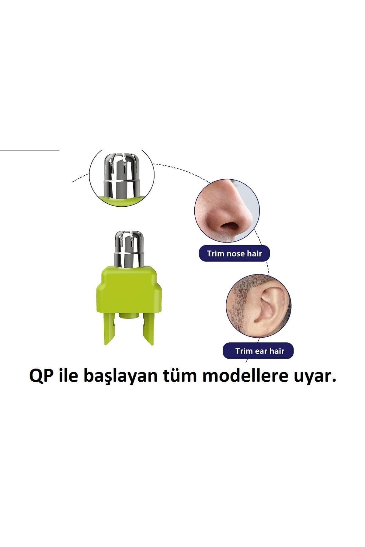 Philips One Blade Ile Uyumlu Burun Kılı Kesme Makinesi Için Yedek Bıçak Sadece Yedek Bıçak Gelir