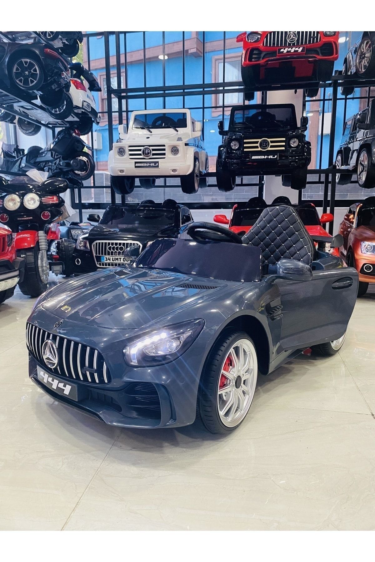 Mercedes Turhan Bebe Gtr 12 Volt Akülü Araba 0-5 Yaş