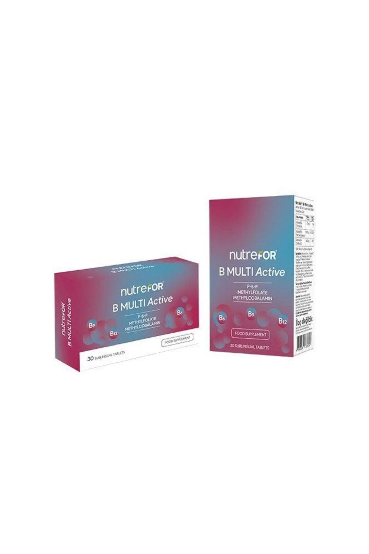 Nutrefor Active Multi B12- 30 Dilaltı Tablet
