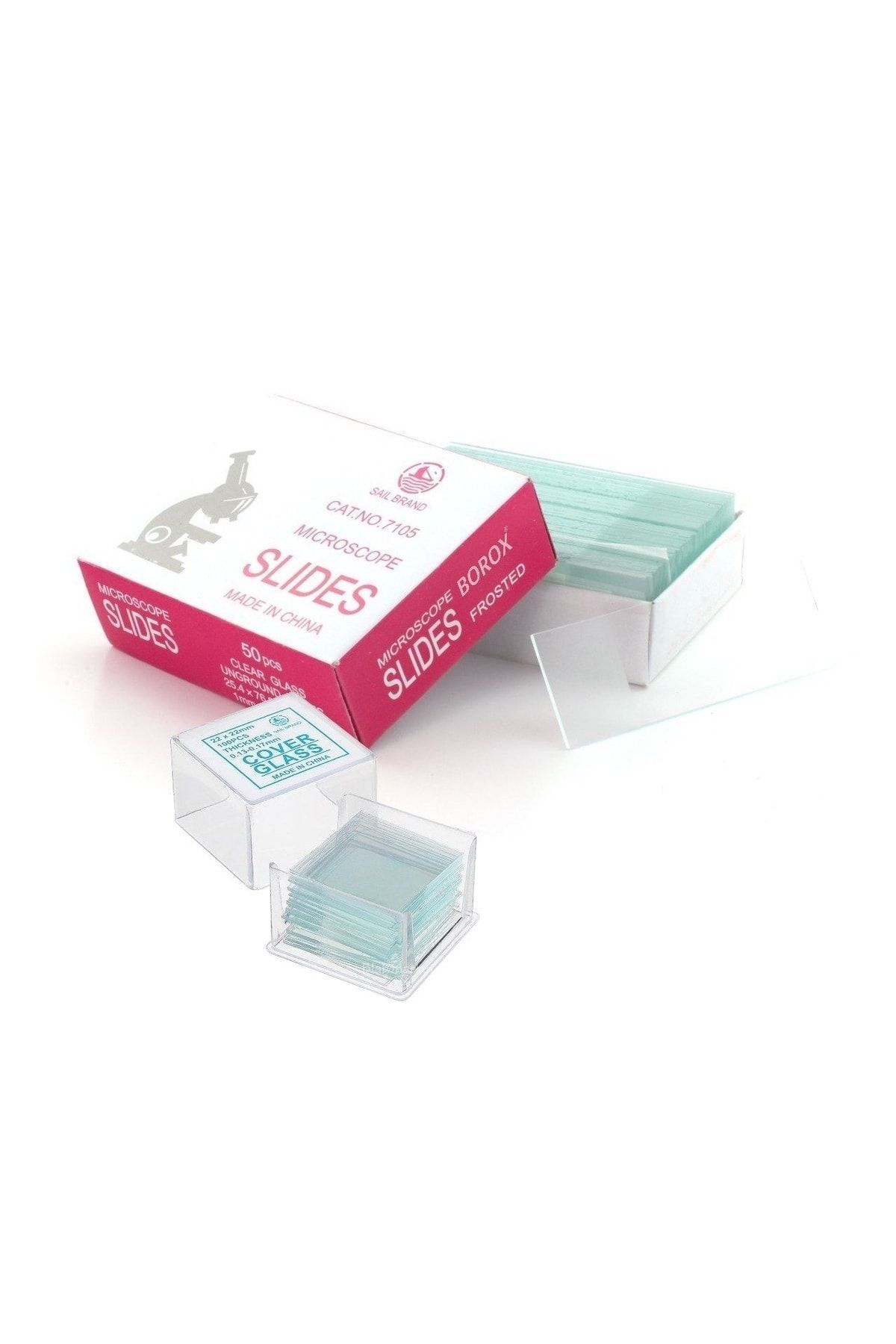 ZAG KİMYA Lamel ( 100 Adet ) Lam ( 50 Adet ) - 1 Set