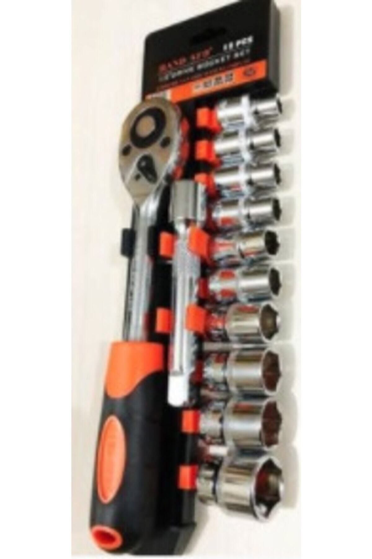 SFD Lokma Takımı 12 Parça 1/2 Lokma Takımı Lokma Seti (SOLİDTOOLS)