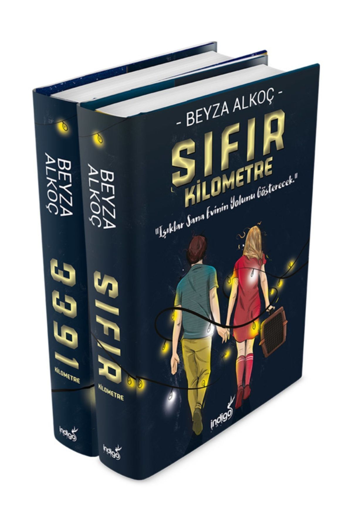 İndigo Kitap Indigo Beyza Alkoç Sıfır Ve 3391 Kilometre 2 Kitap Set (ciltli)