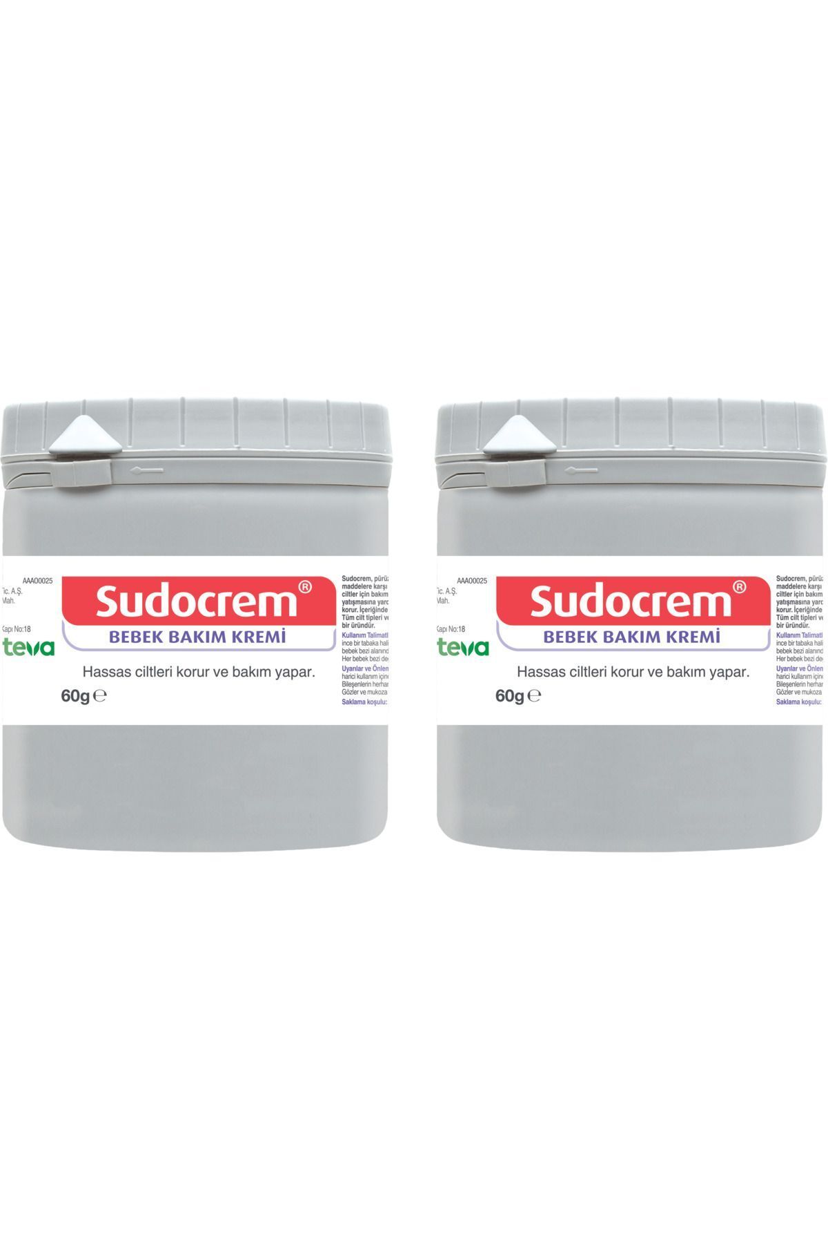 Sudocrem Bebek Bakım Kremi 60 gr X 2 Adet