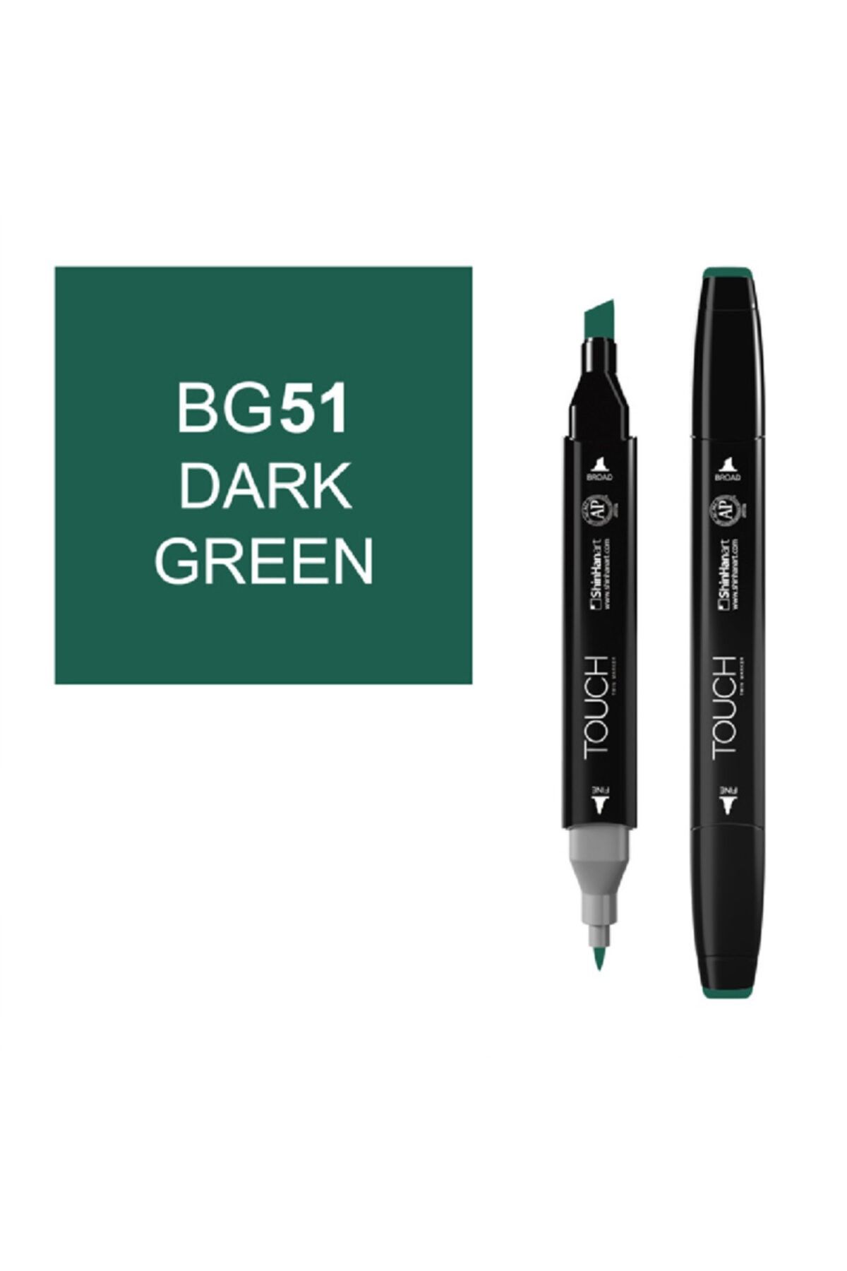 Ponart Touch Twin Bg51 Dark Green Marker Sh1110051