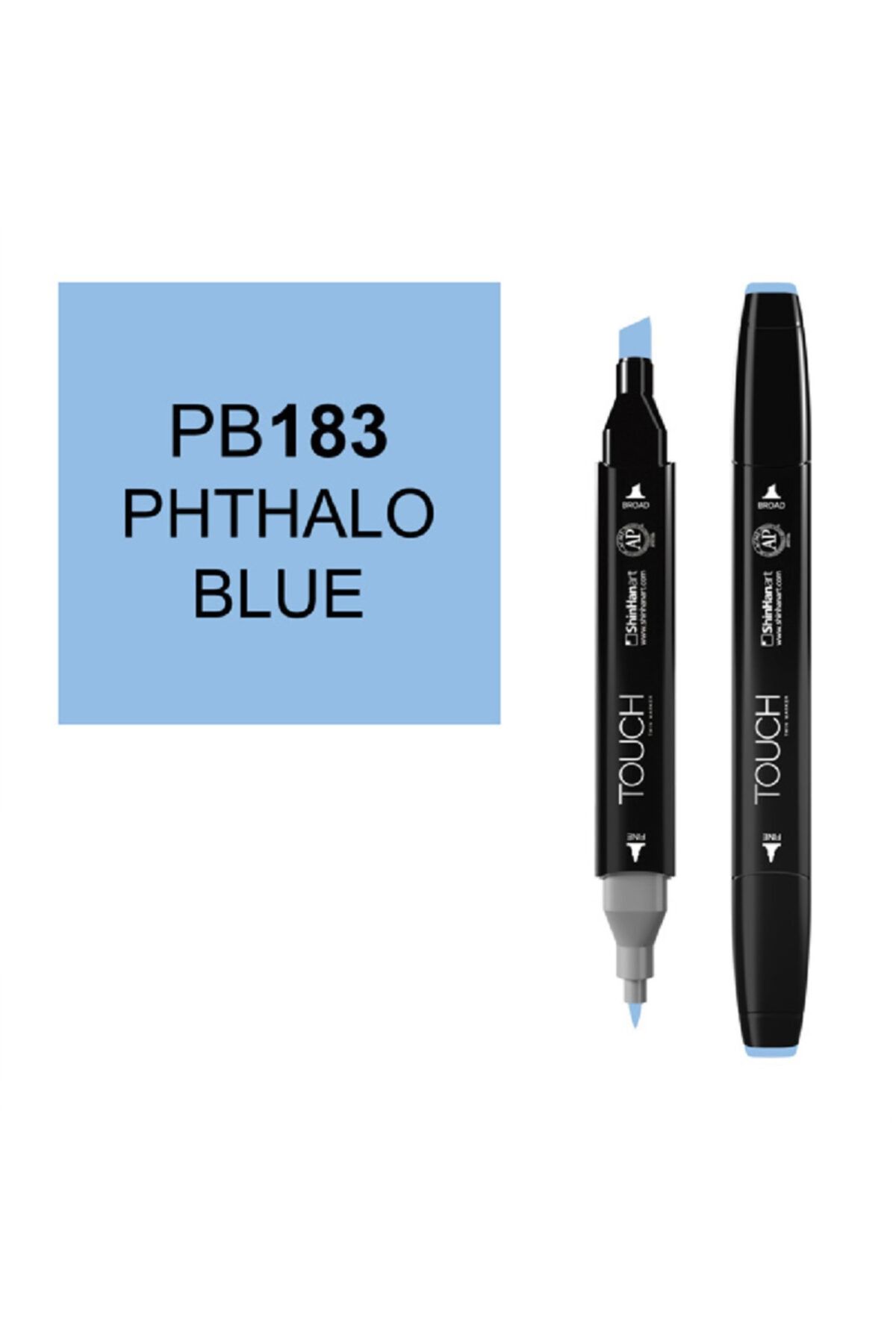 Ponart Touch Twin Pb183 Phthalo Blue Marker Sh1110183