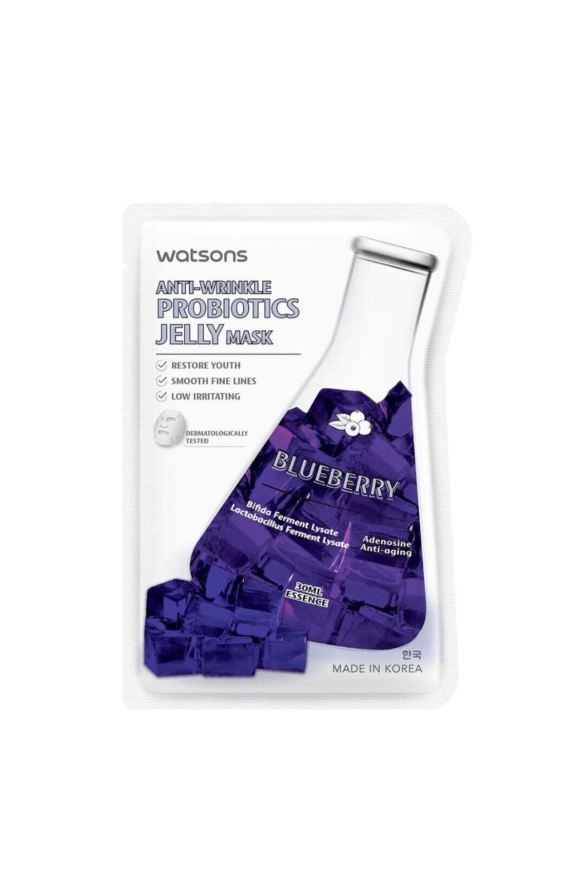 Watsons Jelly Yüz Maskesi Prebiyotik Kırışıklık Karşıtı 1 Adet