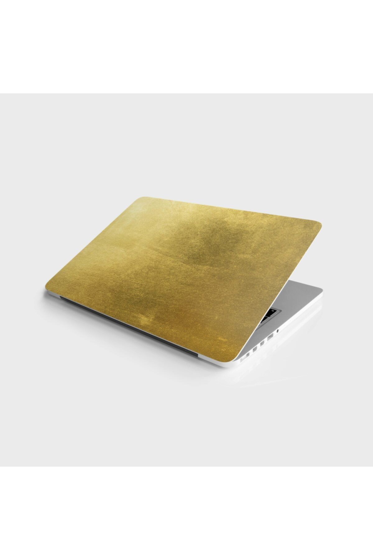 StickerArt Laptop Sticker Notebook Pc Kaplama Etiketi Altın Doku