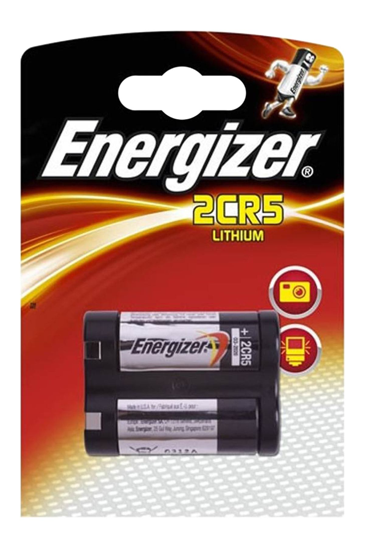 Energizer Energizer 2CR5 Lithium Tekli Pil