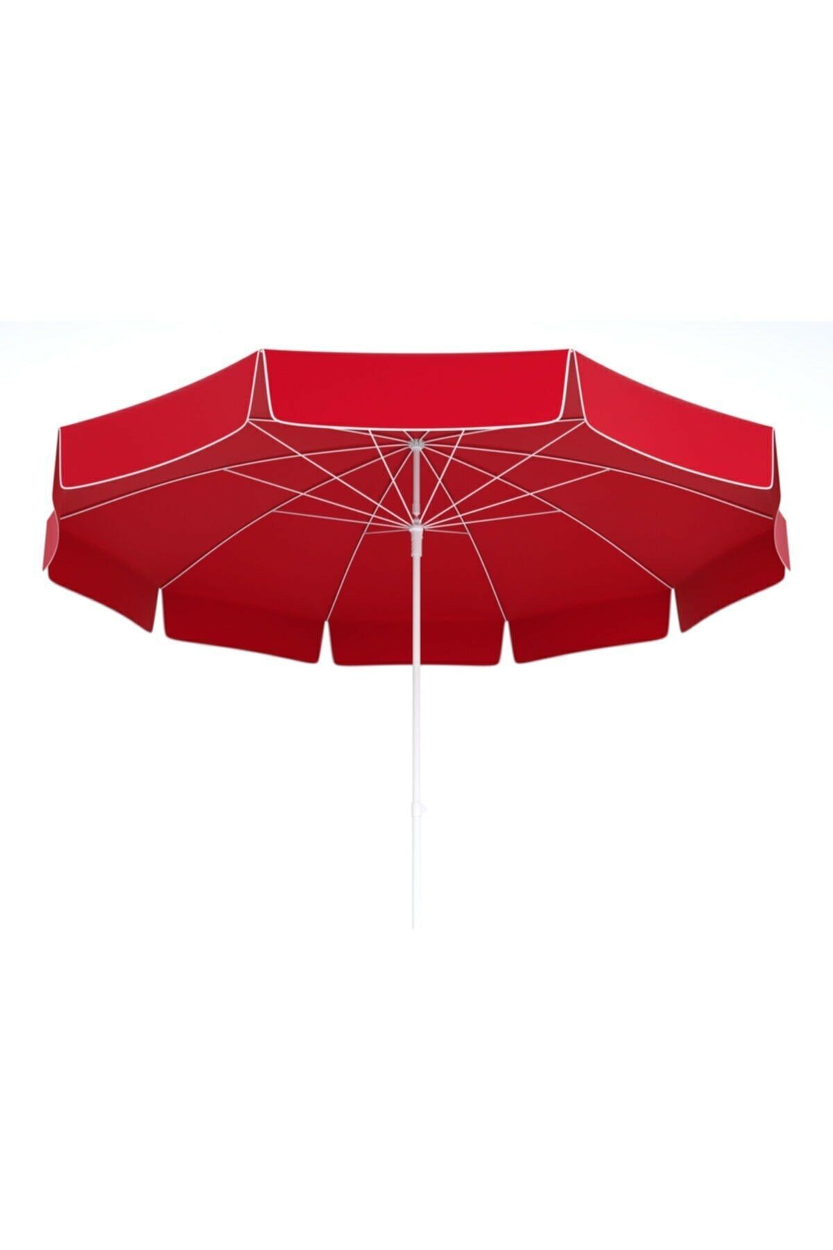 matchbang Kırmızı 2 Metre Polyester Şemsiye (bidonsuz)