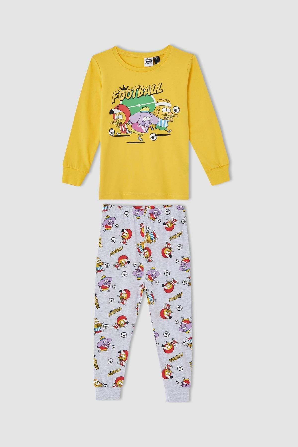 Defacto Erkek Çocuk Kral Şakir Lisanslı Pijama Takım