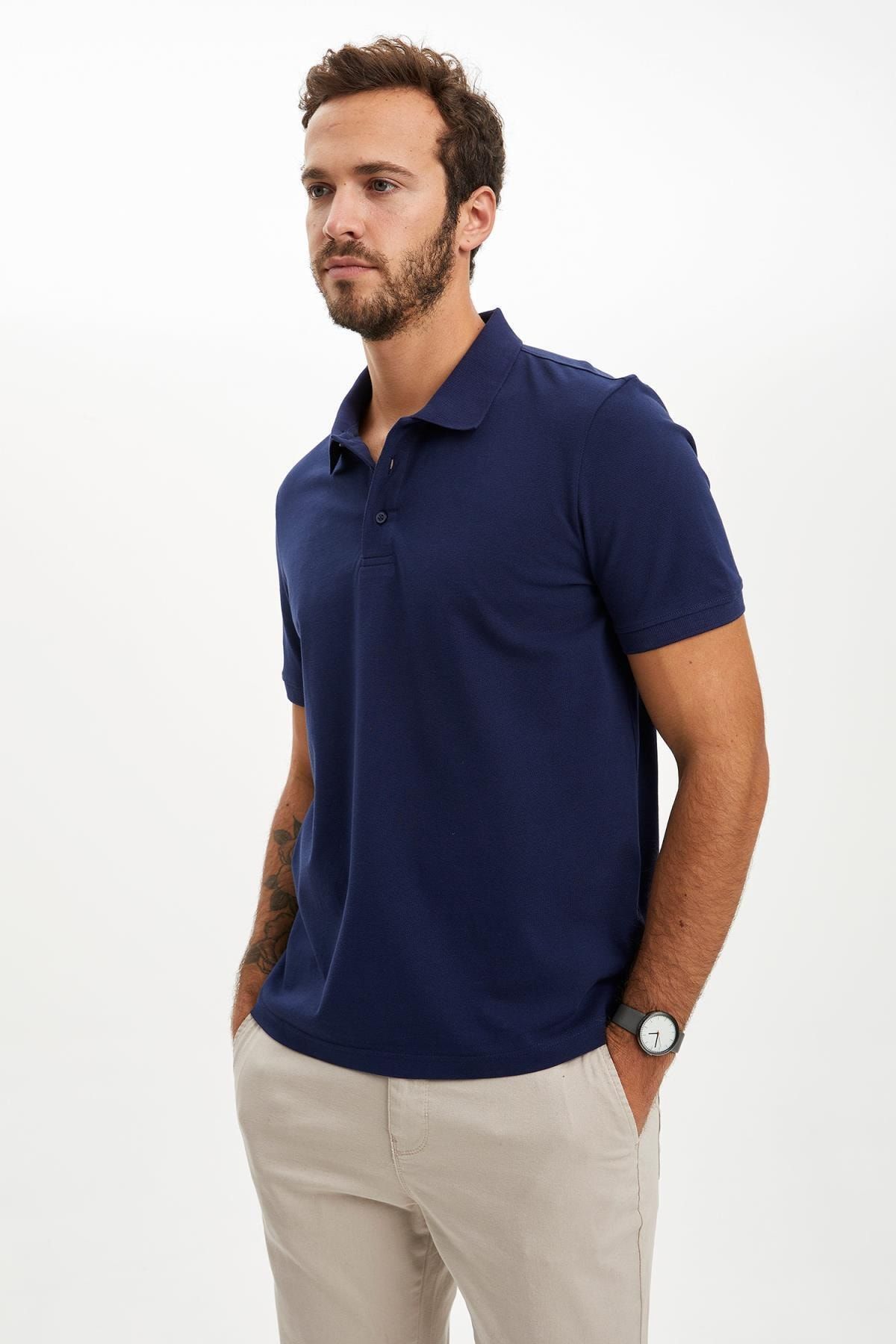 Defacto Regular Fit Polo Tişört