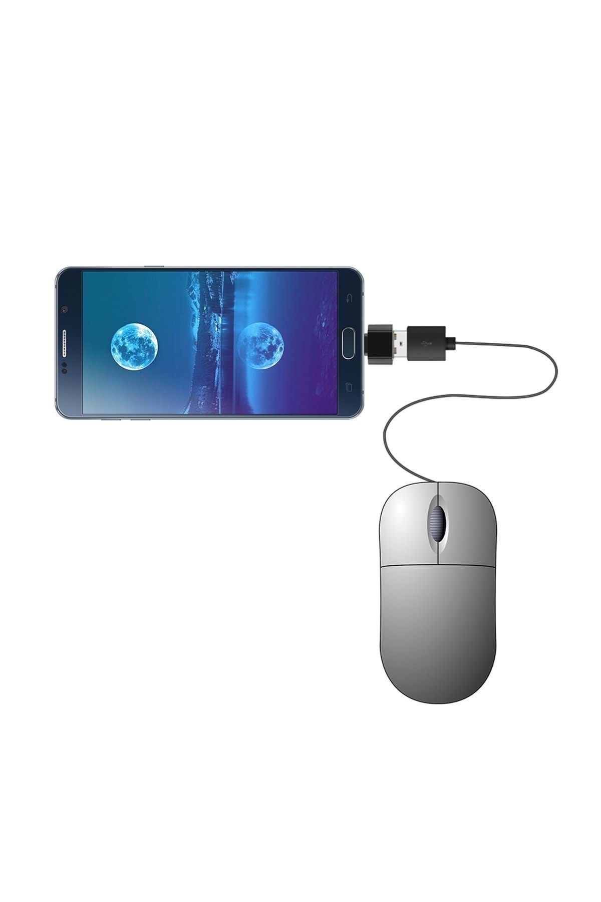 Shotex Huawei Mate 10 Cep Telefonu Uyumlu Micro Usb Dönüştürücü Otg Çevirici