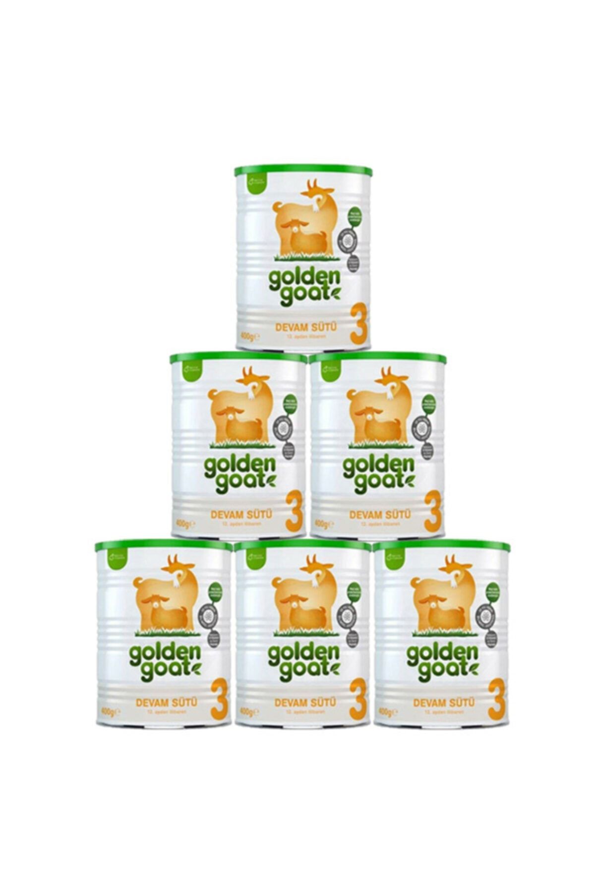 Golden Goat 3 Keçi Devam Sütü 400 Gr X 6 Adet