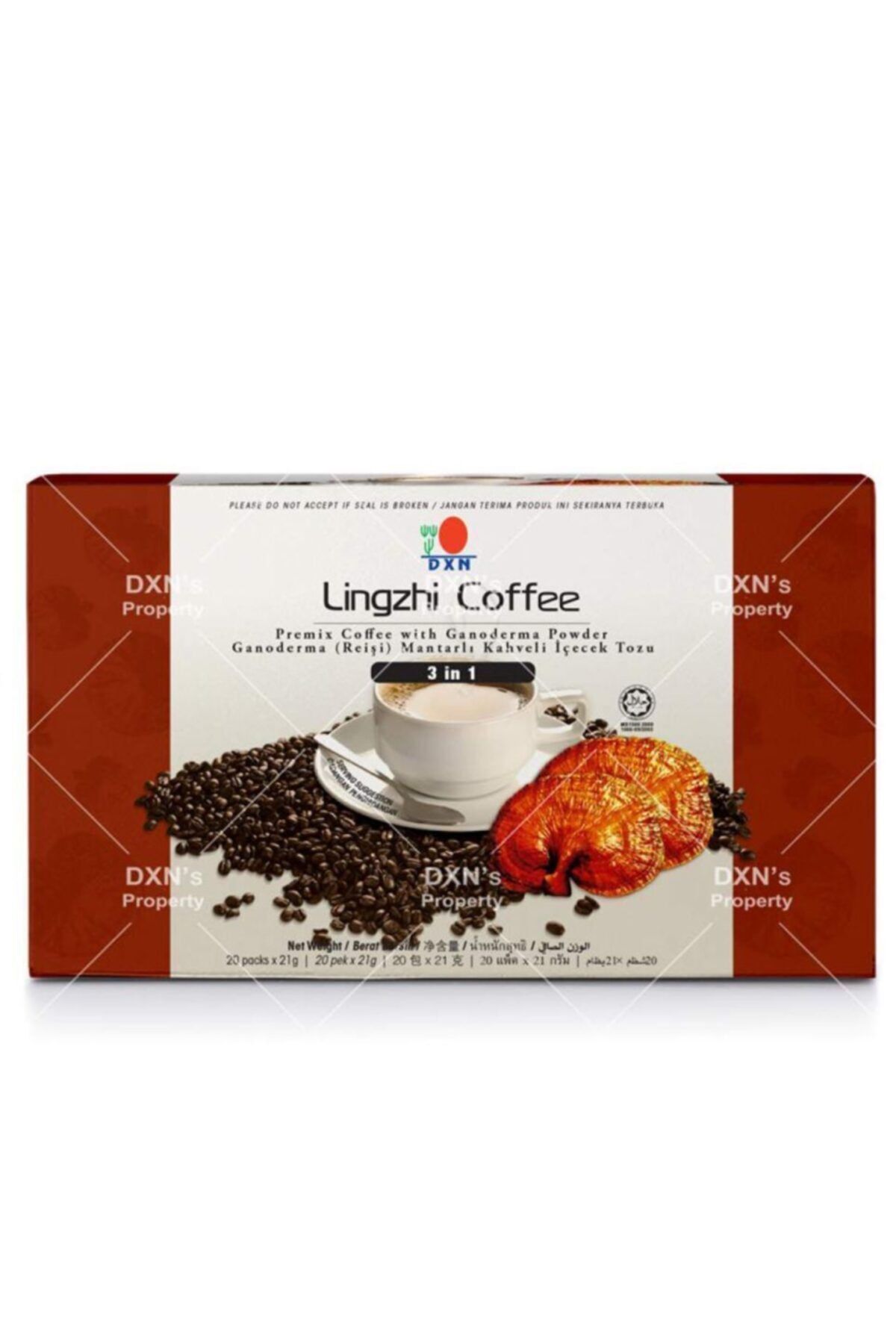 DXN Lıngzhı Coffee 3 In 1