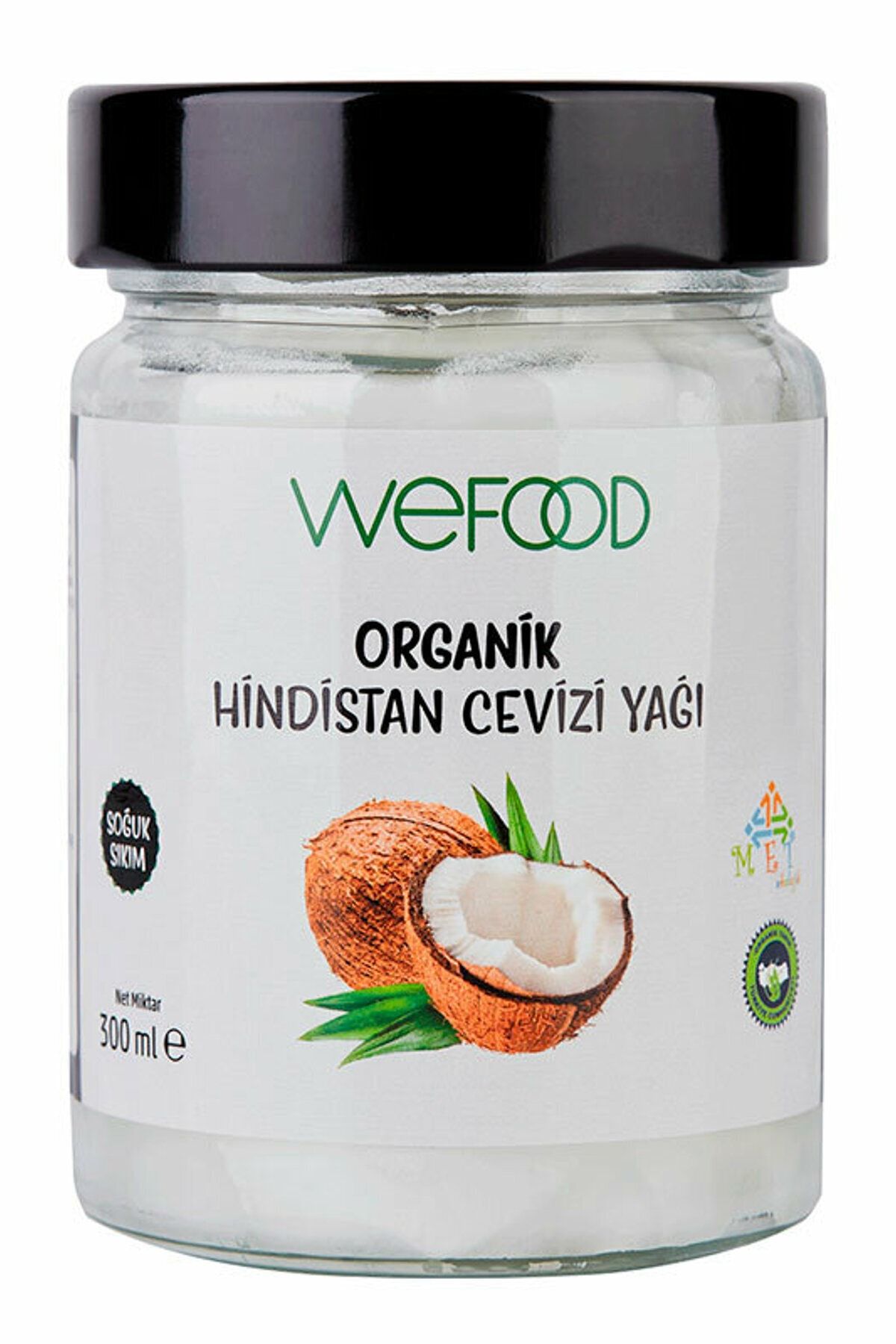 Wefood Organik Hindistan Cevizi Yağı 300 ml