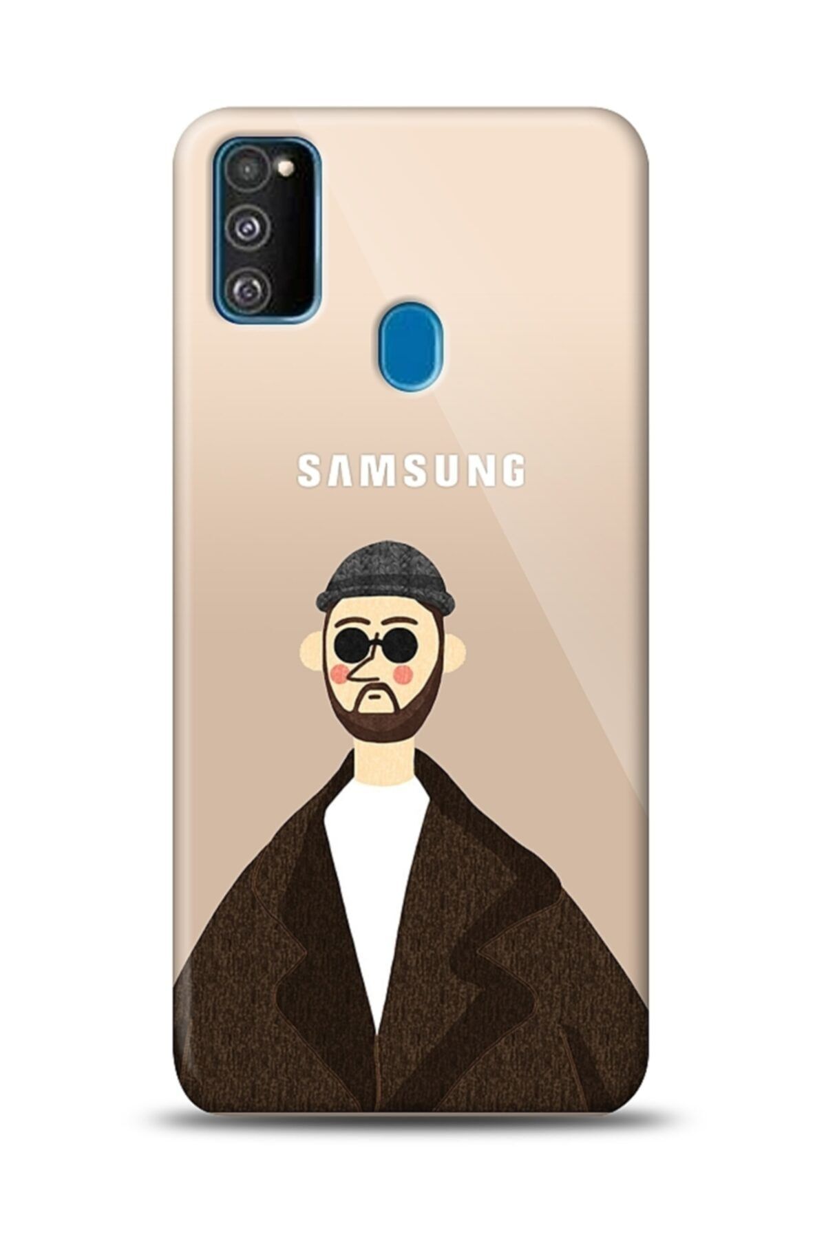 Mobilcadde Samsung Galaxy A21s Leon Resimli Kılıf Uyumlu