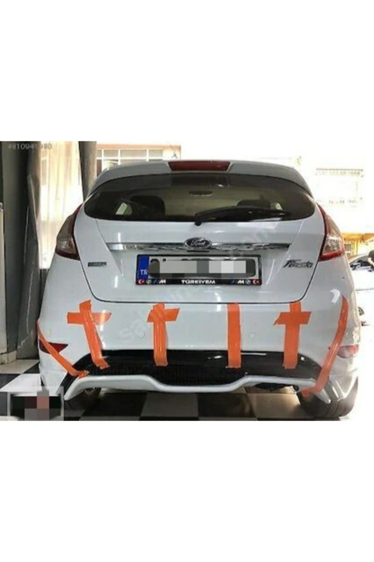 Genel Markalar Fiesta Arka Ek 2008-2016  Ford Fiesta Arka Tampon Eki