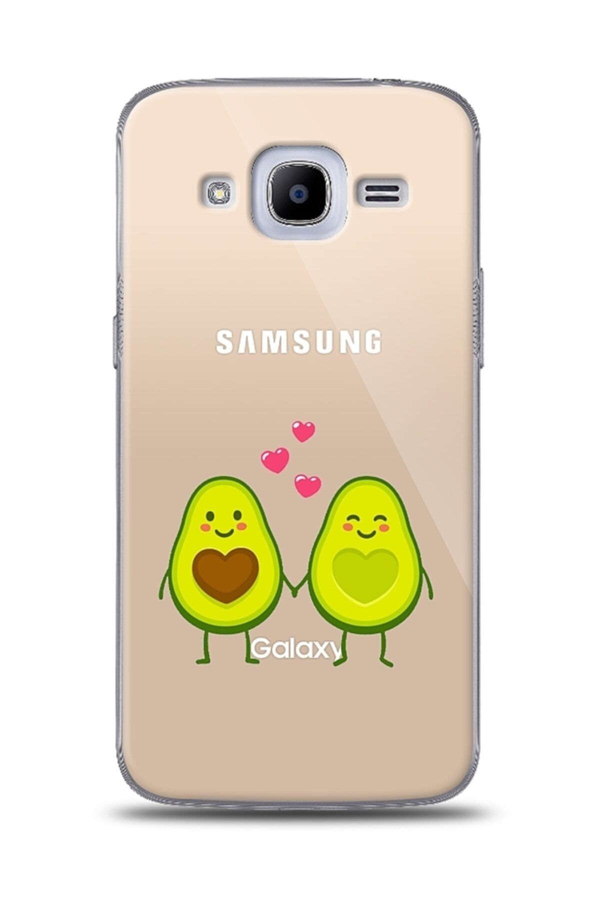 Mobilcadde Samsung Galaxy J2 2016 Uyumlu Avocado Lover Resimli Kılıf
