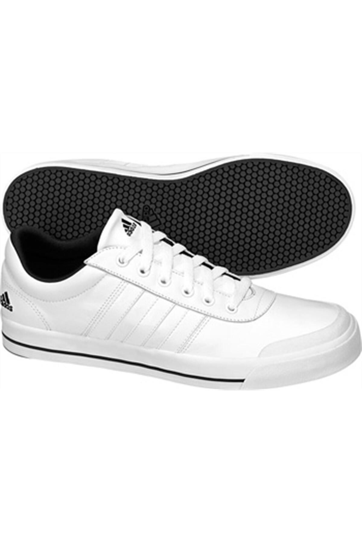 adidas Brasic Str Lea Beyaz