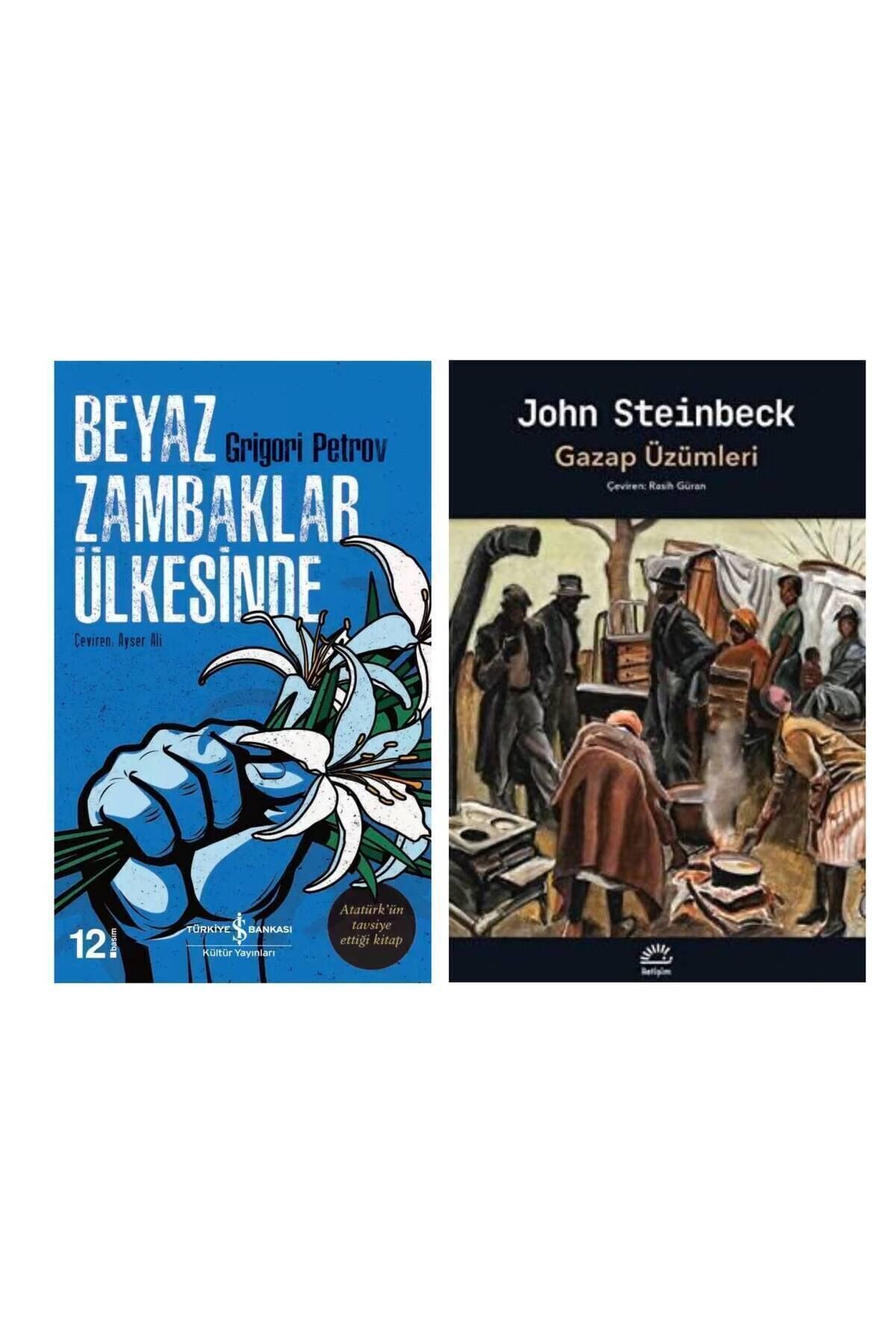 Türkiye İş Bankası Kültür Yayınları Beyaz Zambaklar Ülkesinde - Gazap Üzümleri John Steinbeck