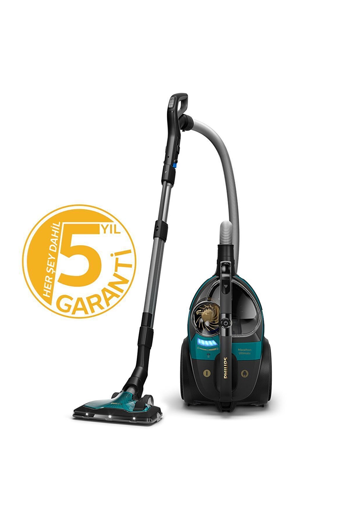 Marathon Ultimate Torbasız Süpürge, PowerCylone10, NanoClean, TriActive2LED, XB9185/07