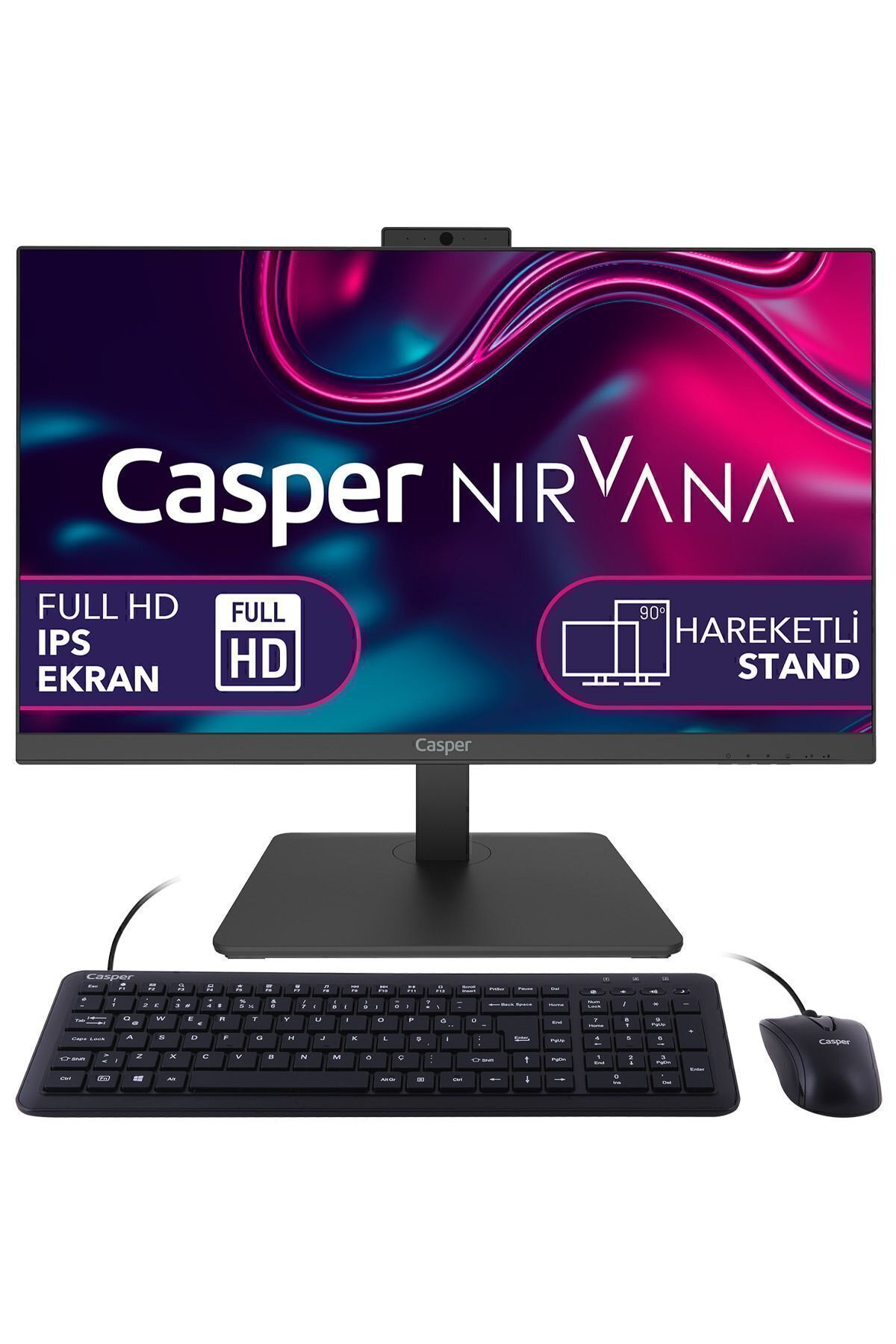 CASPER Nirvana A60.1215-8V00X-V Intel Core I3-1215u 8GB RAM 500GB NVME SSD Freedos