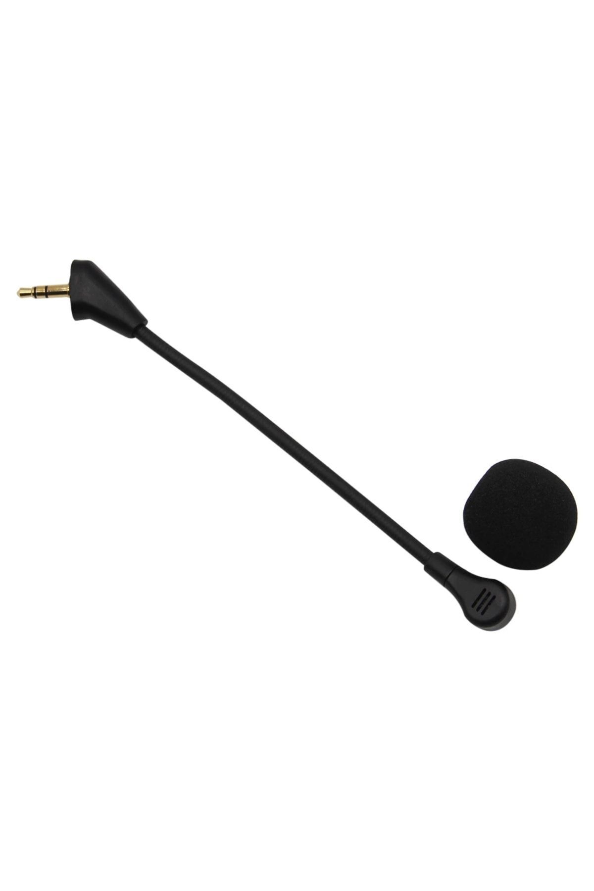 Streak Hyperx Cloud Alpha S Cloud9 Edition Uyumlu 3.5 mm Kulaklık Yedek Mikrofonu