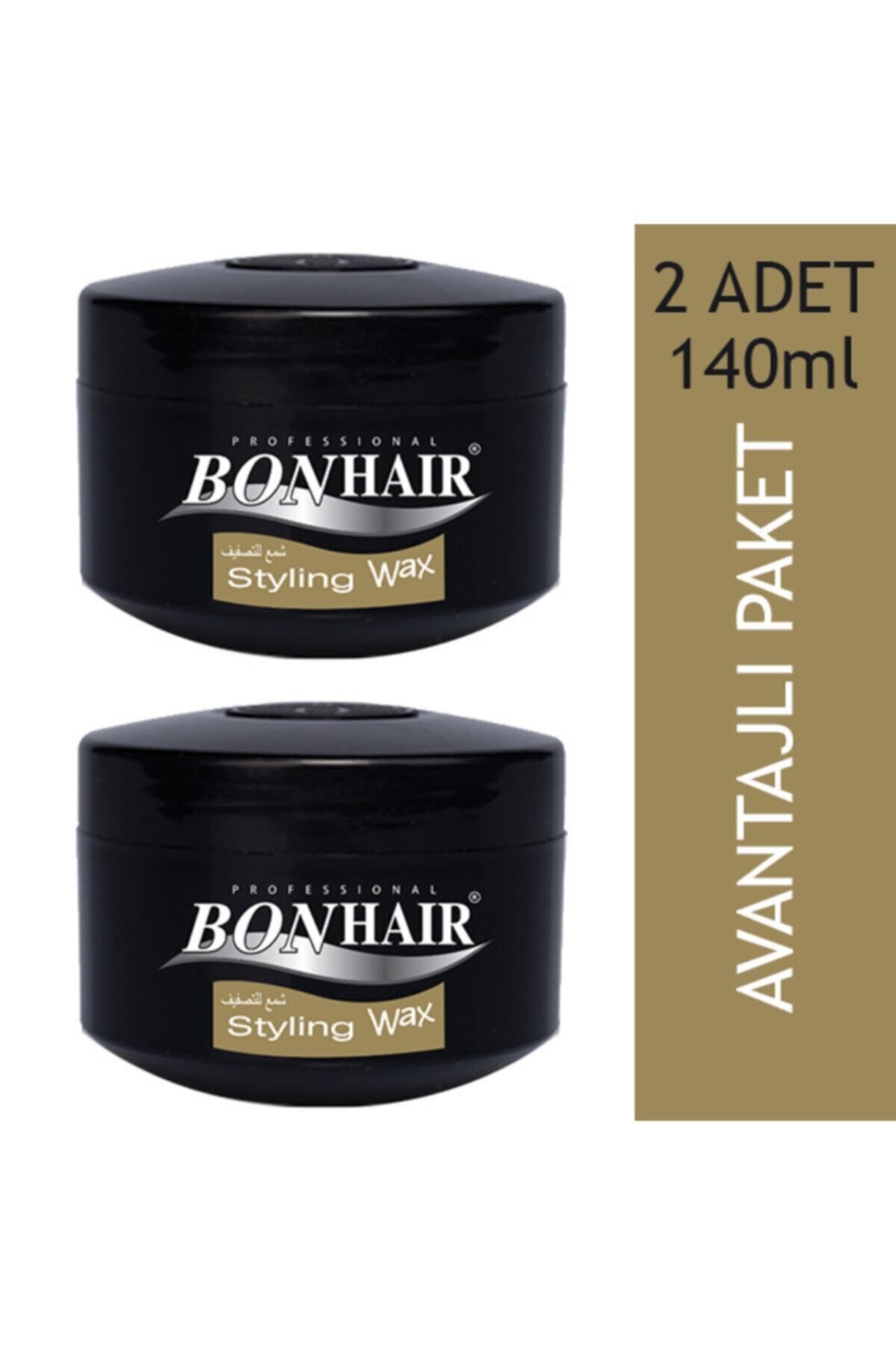 Bonhair Bonhaır Wax Profesyonel Stylıng 140ml - Avantalı Paket 2 Adet