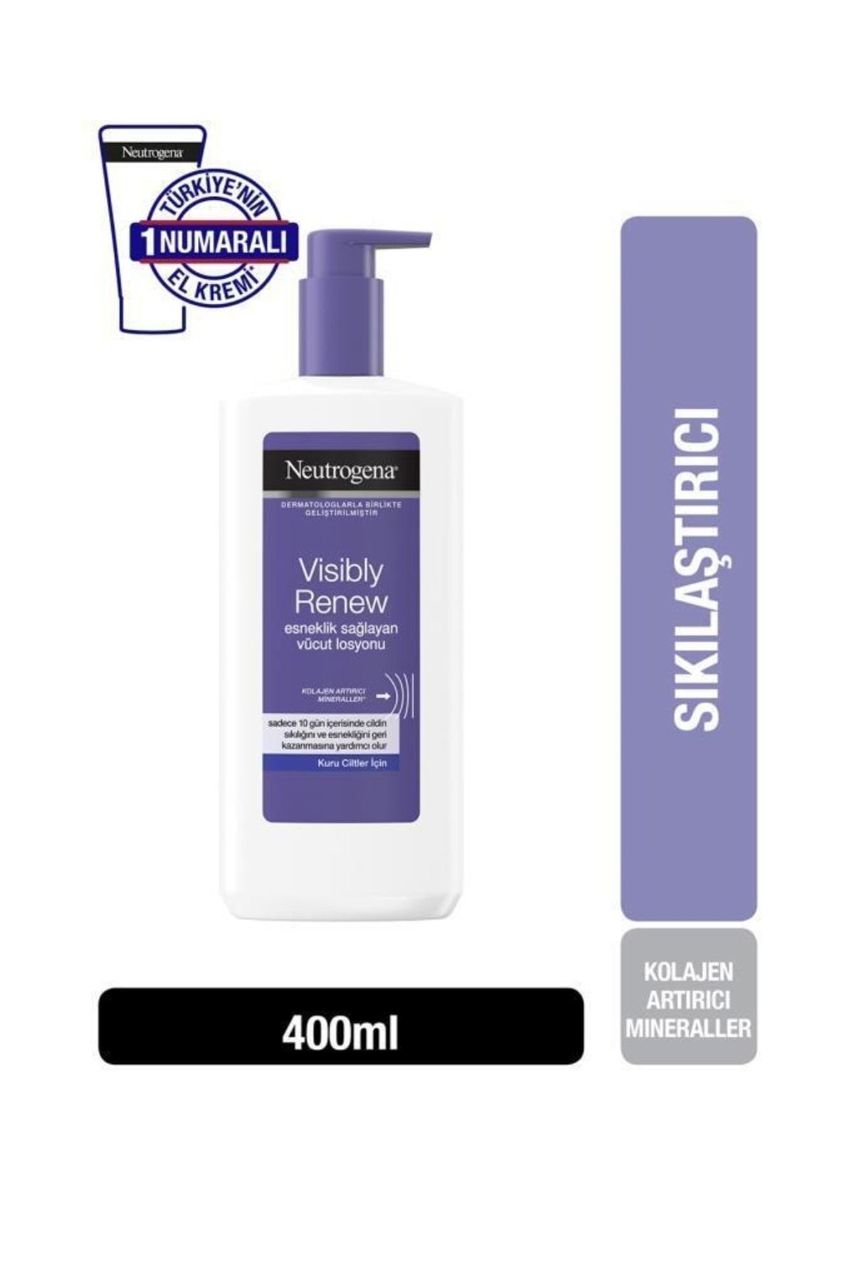 Neutrogena Visibly Renew Kuru Ciltler Için Vücut Losyonu 400 ml