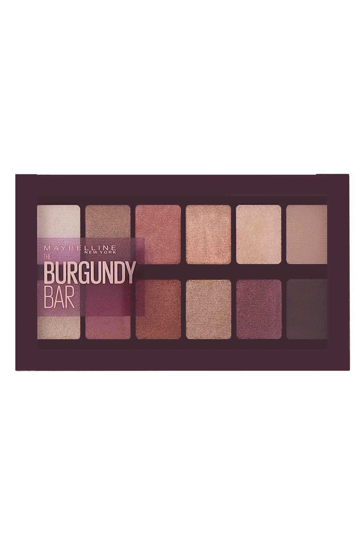 Maybelline New York Göz Farı Paleti - The Burgundy Eye Shadow Palette 3600531429911