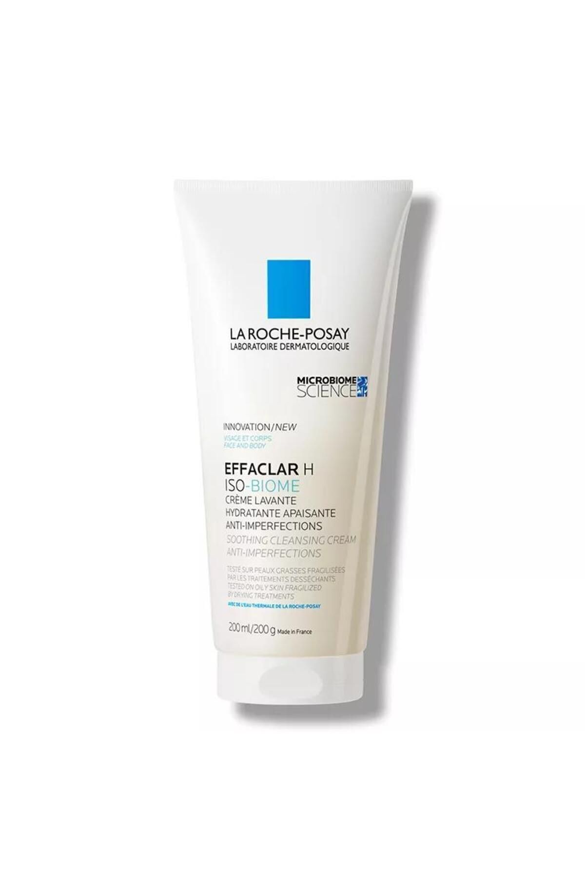 La Roche Posay Effaclar H Iso Biome Yatıştırıcı Ve Temizleyici Krem 200 ml