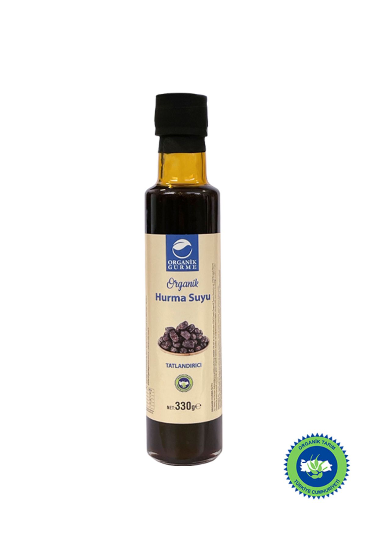 Organik Gurme Organik Hurma Suyu 330 gr (TATLANDIRICI)