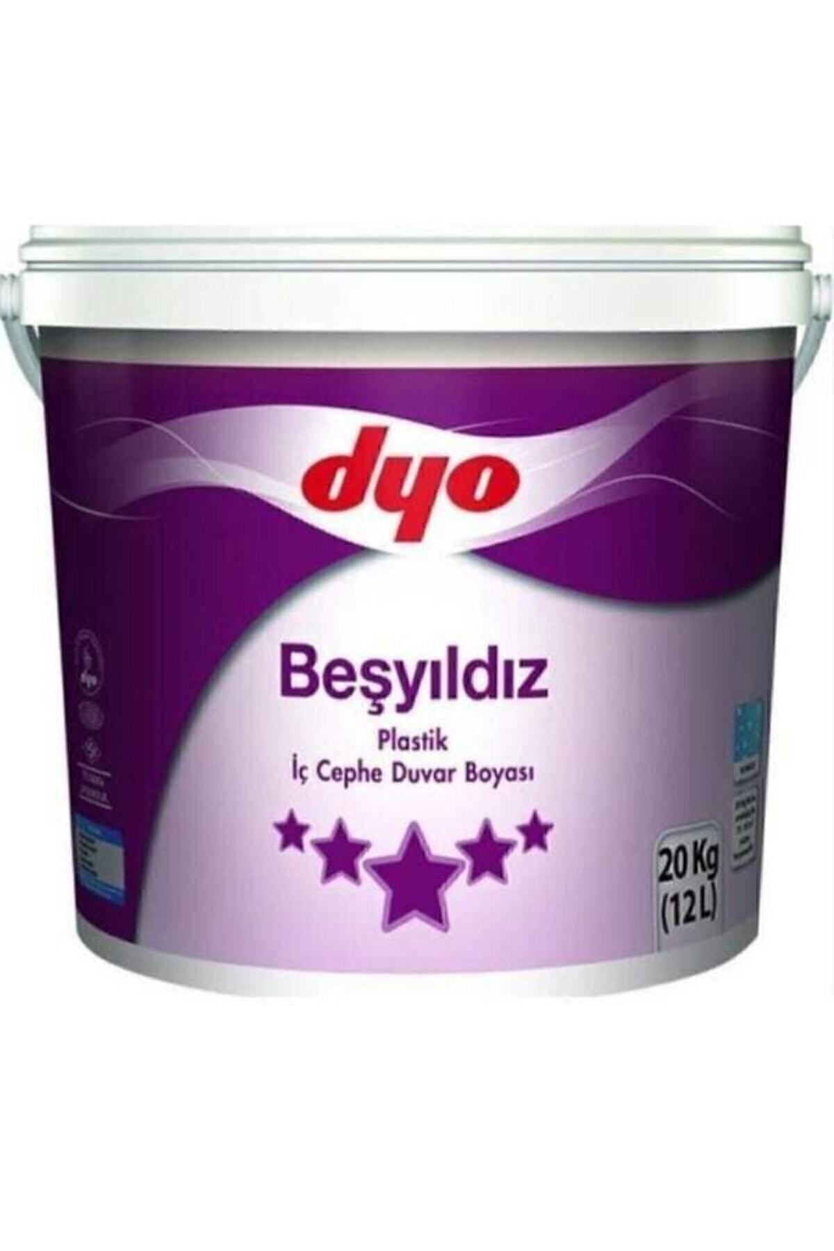 Dyo Besyildiz Plastik Iç Cephe Duvar Boyası 20 Kg/10 Kg/3,5kg Kemik Beyazı Rengi