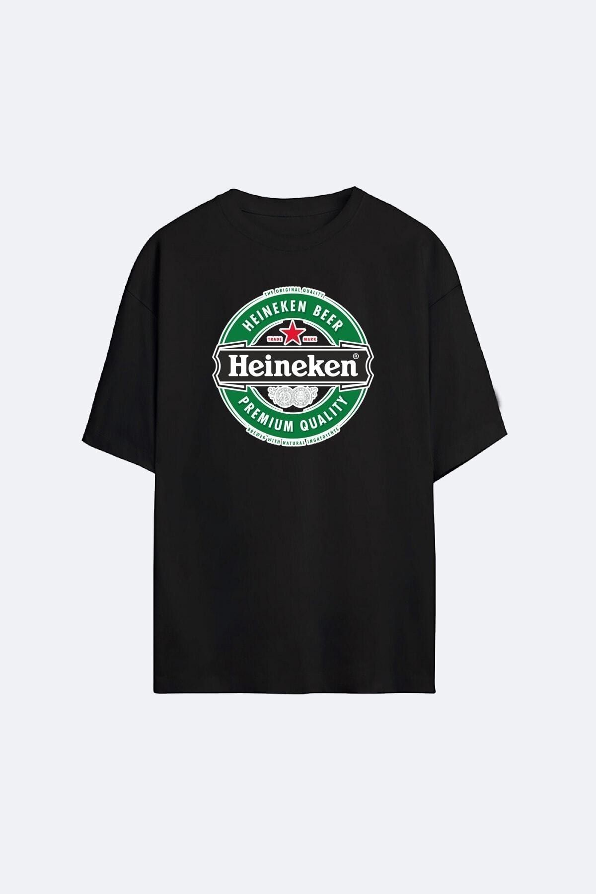 AYYA Erkek Siyah Heineken T shirt