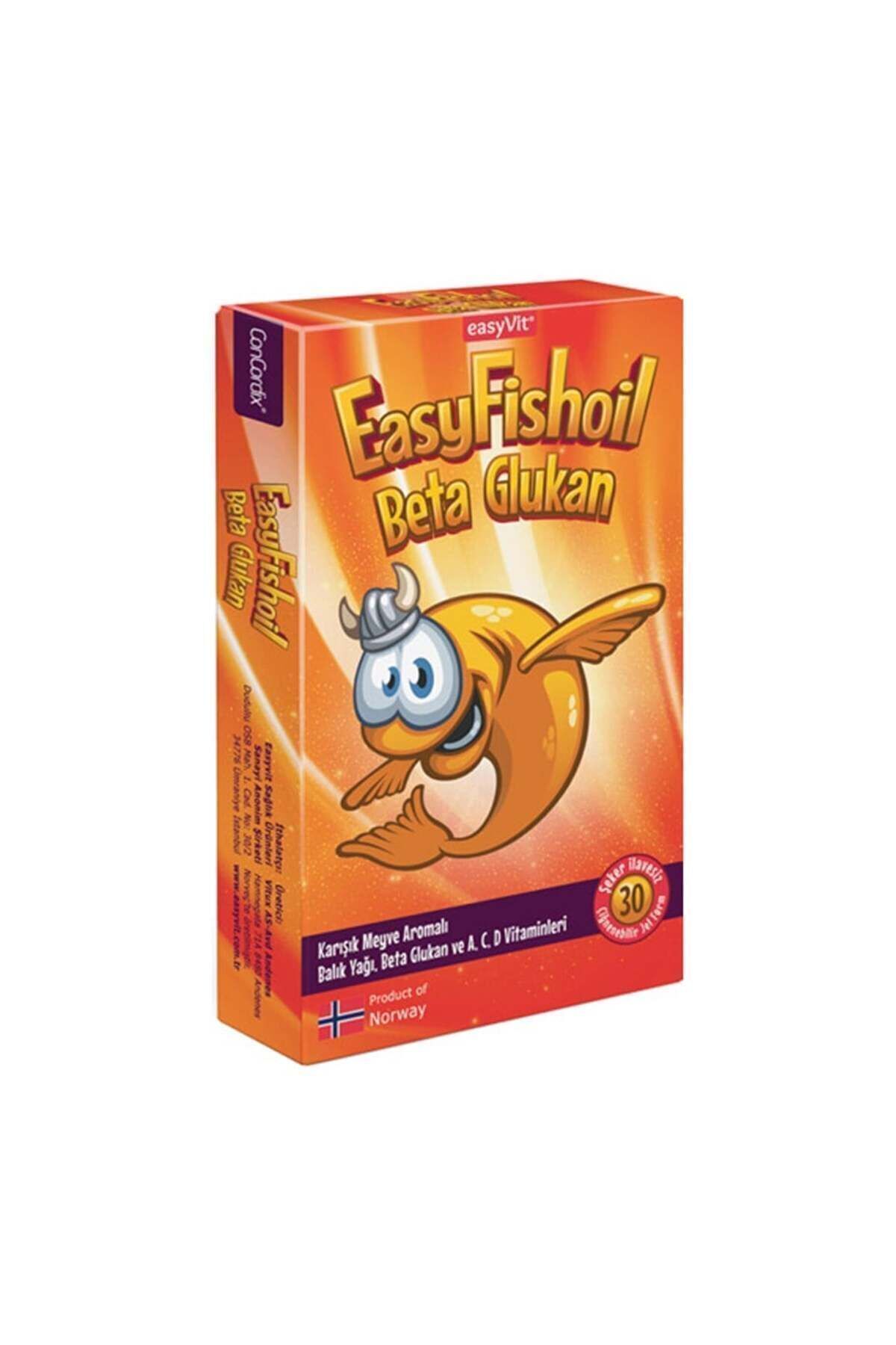 Easy Fishoil Easyfishoil Beta Glukan Balık Yağı Çiğnenebilir 30 Jel