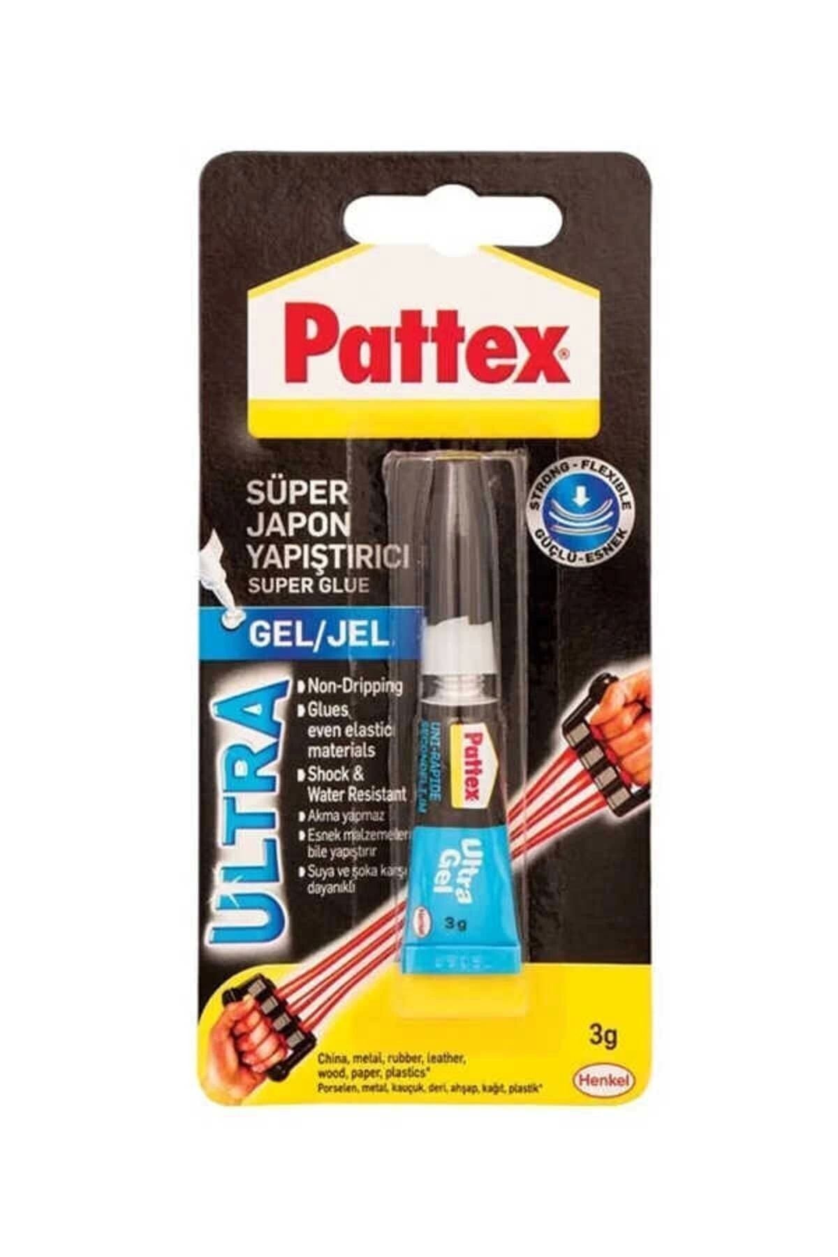 Pattex Ultra Gel Yapıştırıcı 3 gr