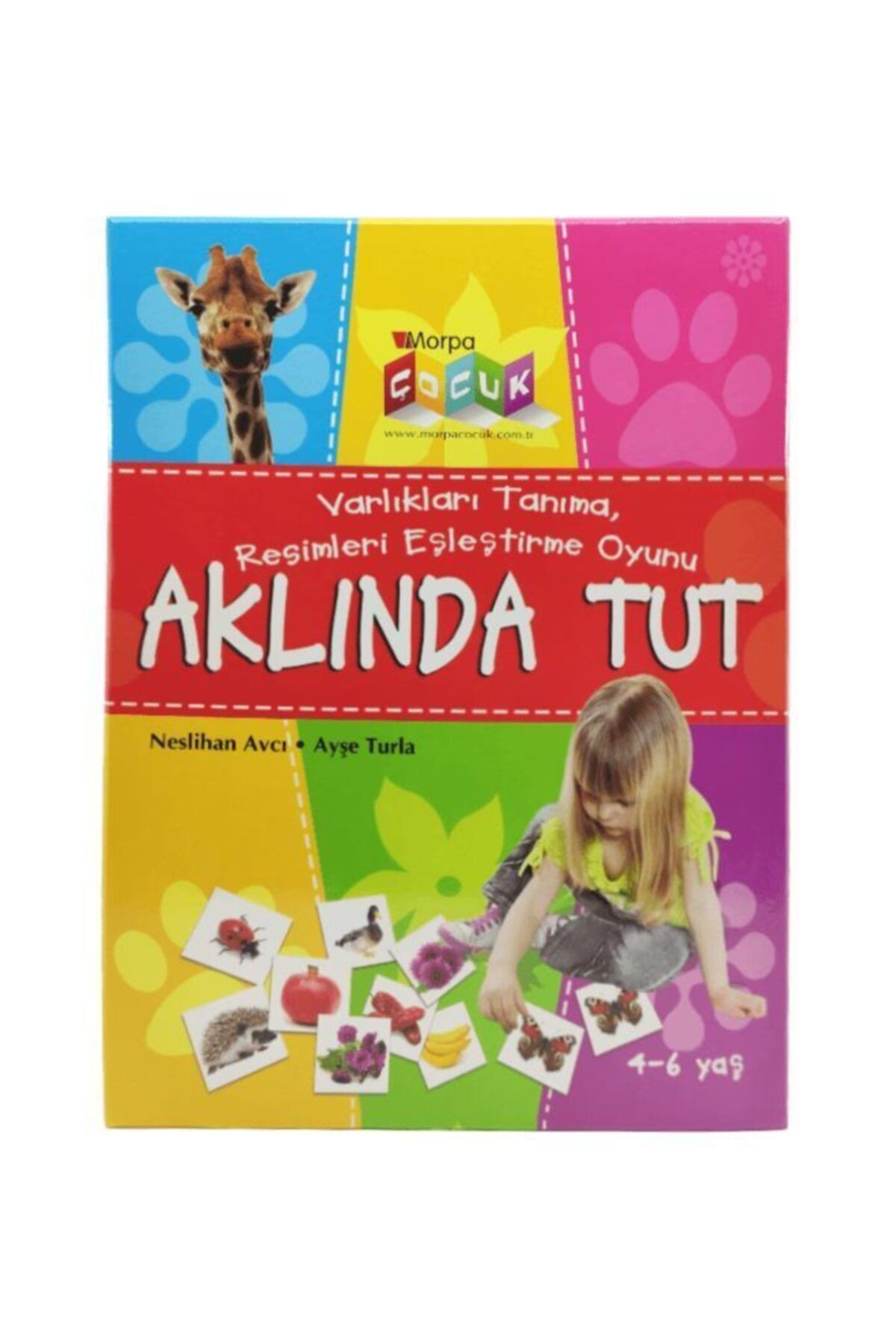 Morpa Kültür Yayınları Aklında Tut Eşleştirme ve Hafıza Oyunu Kartları