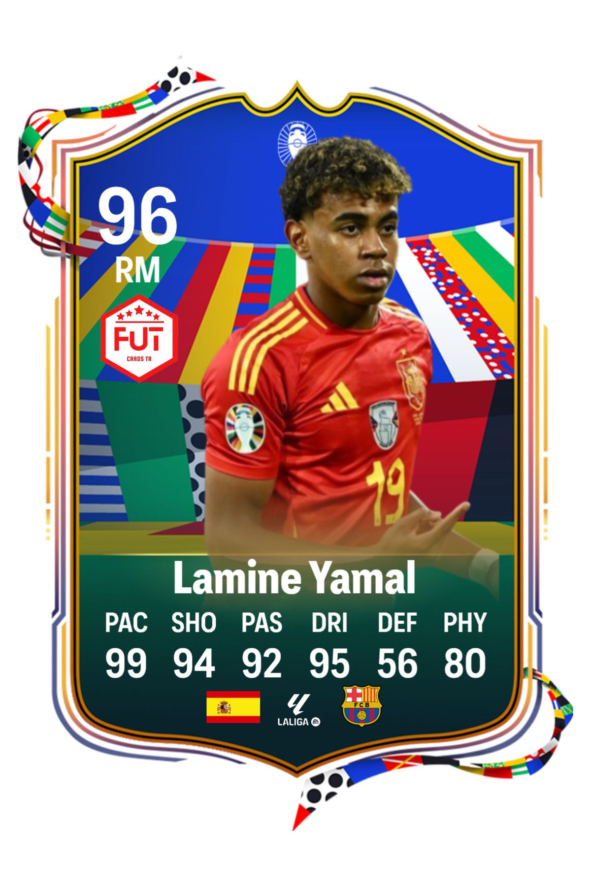 FUTCARDS LAMİNE YAMAL FC 24 FUTCARDFİFA OYUNCU KARTI Fiyatı, Yorumları Trendyol
