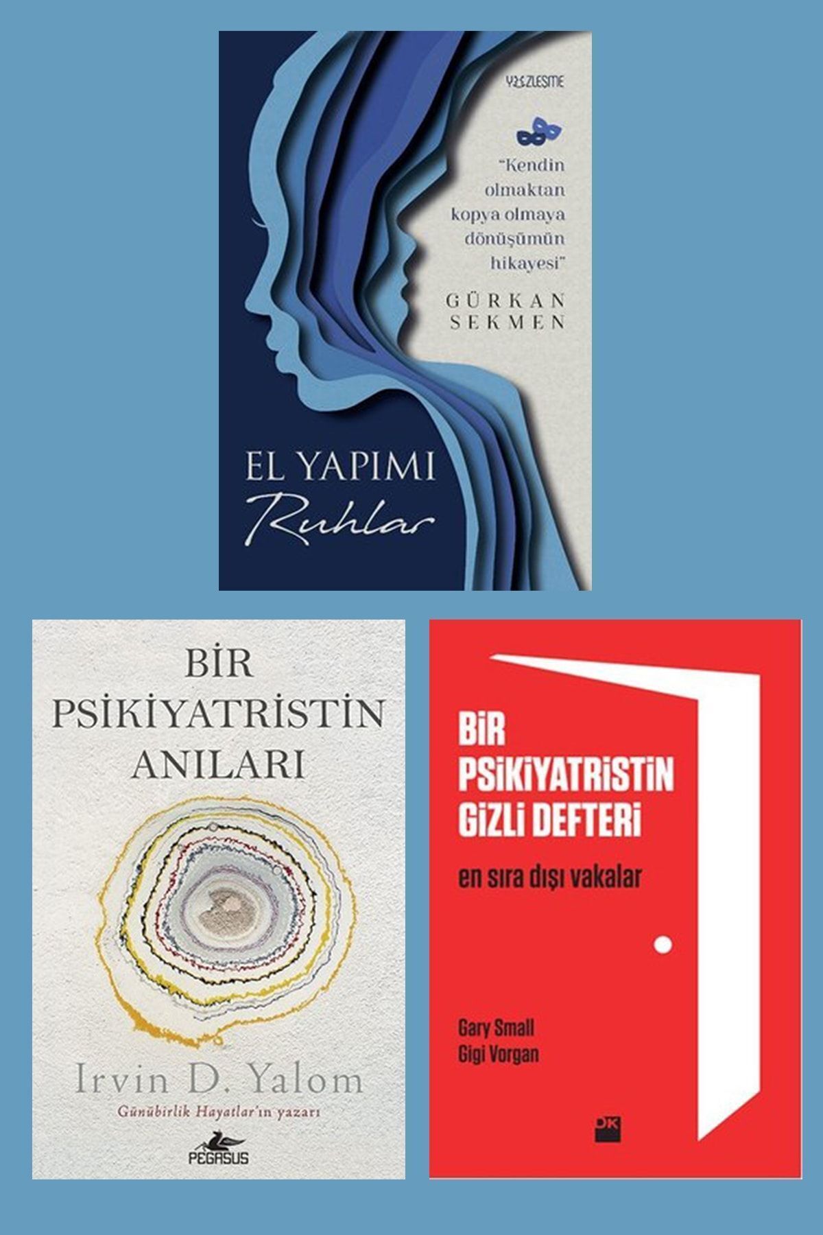 Yüzleşme Yayınları El Yapımı Ruhlar - Bir Psikiyatristin Anıları - Bir Psikiyatristin Gizli Defteri (3 Kitap Set)