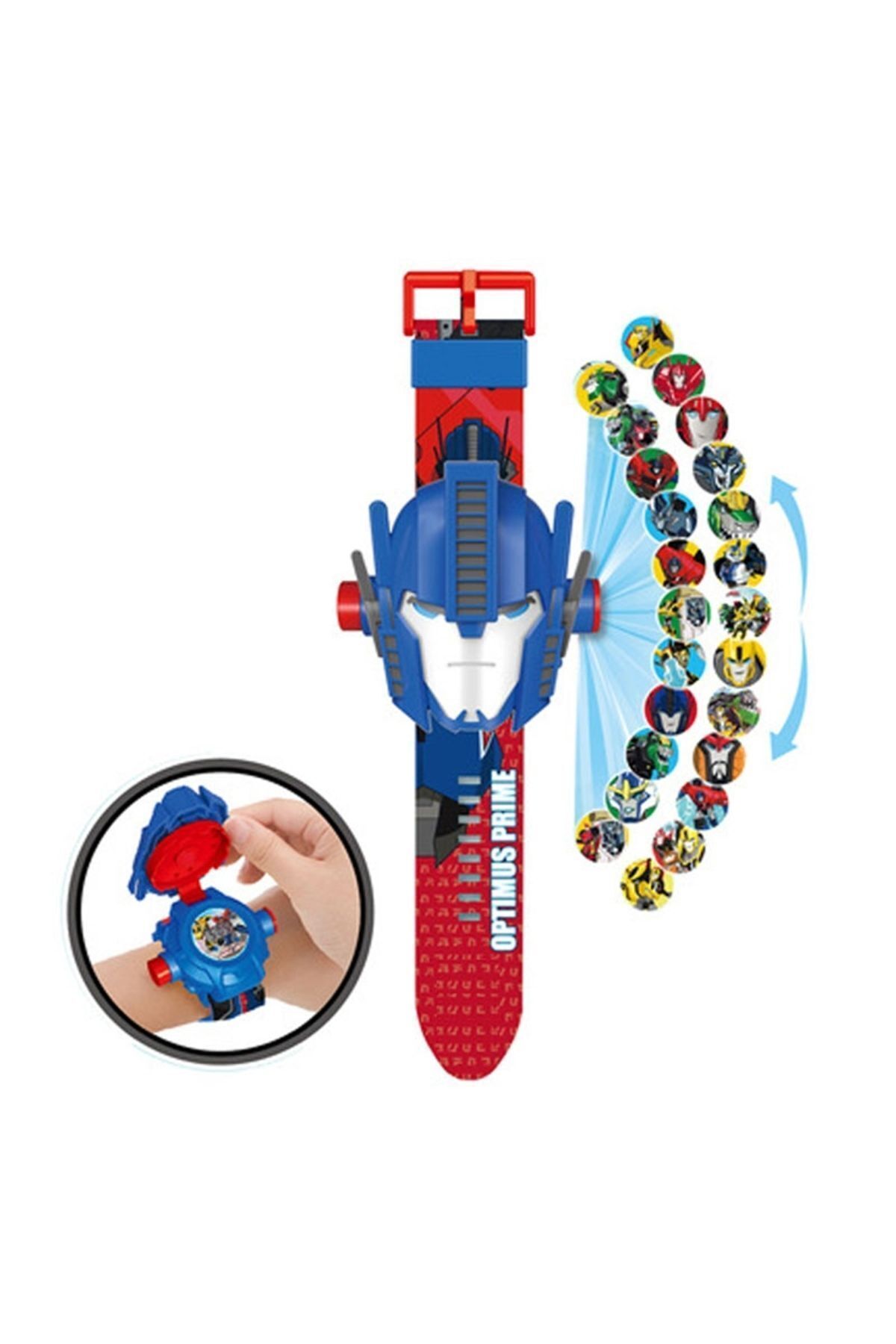 Kumik Transformers Optimus Prime Projeksiyonlu Saat