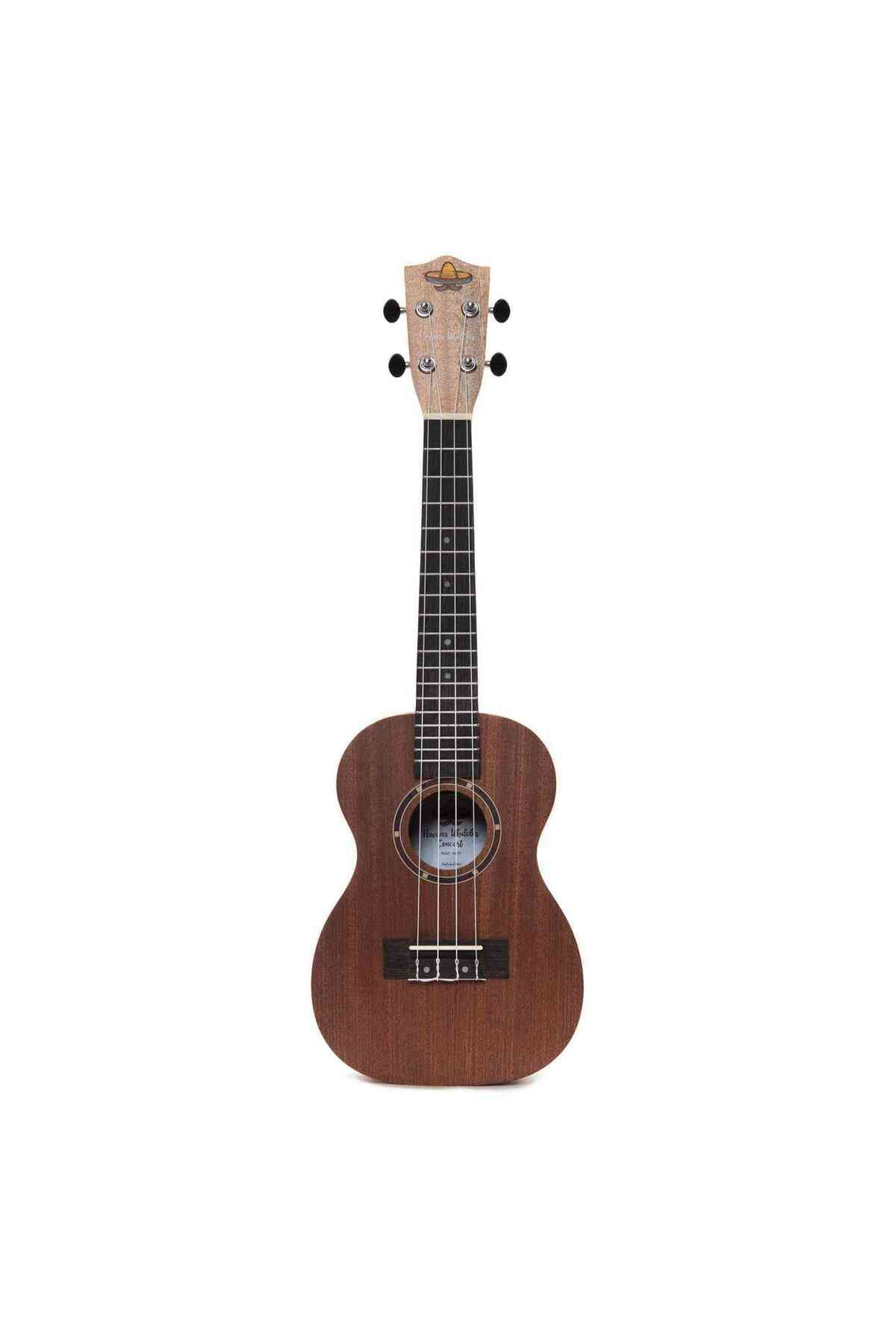 Havana Hk-54 Maun Concert Ukulele Taşıma Çantalı Pena Askı Method