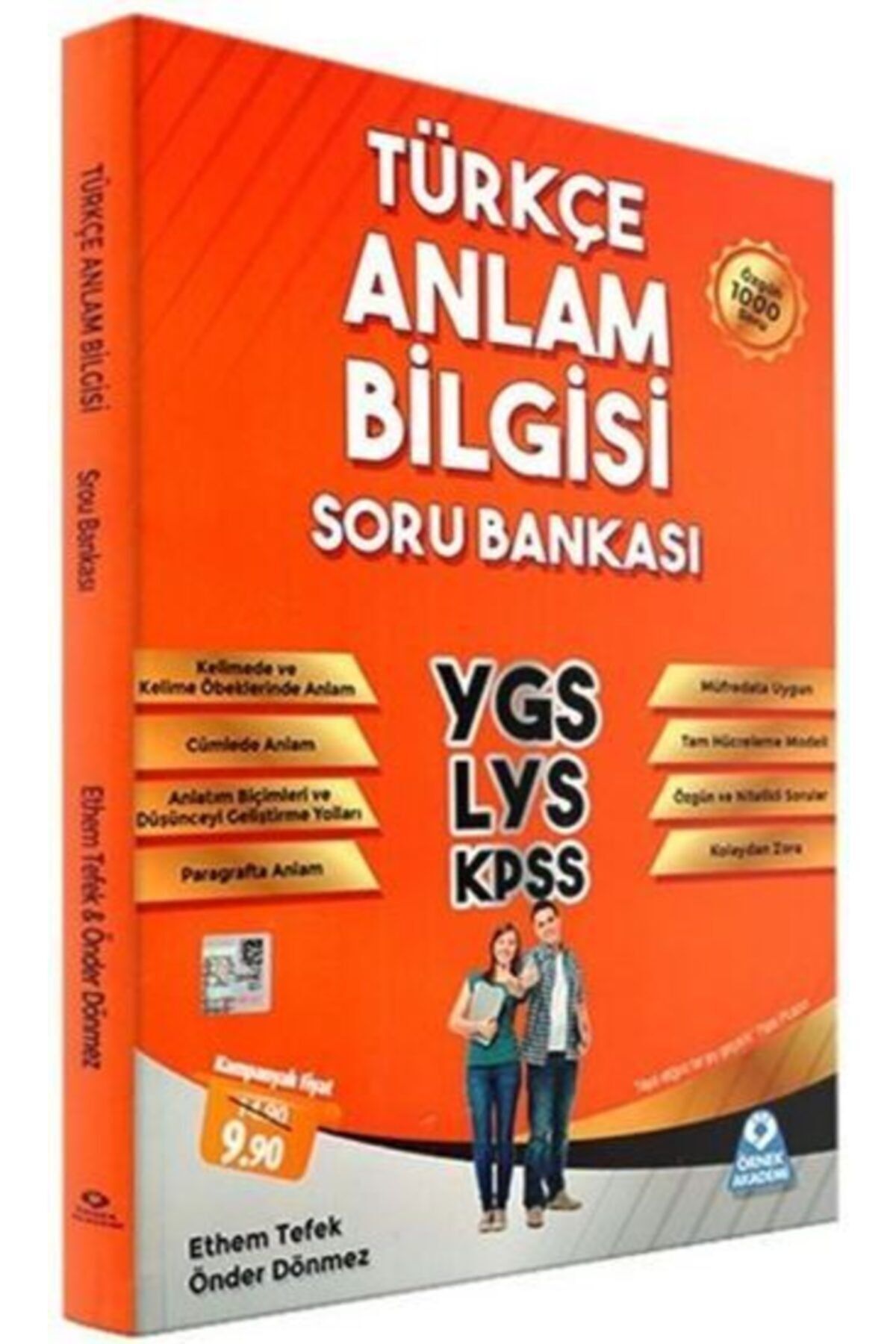 Örnek Akademi Yayınları Ygs Lys Kpss Türkçe Anlam Bilgisi Soru Bankası