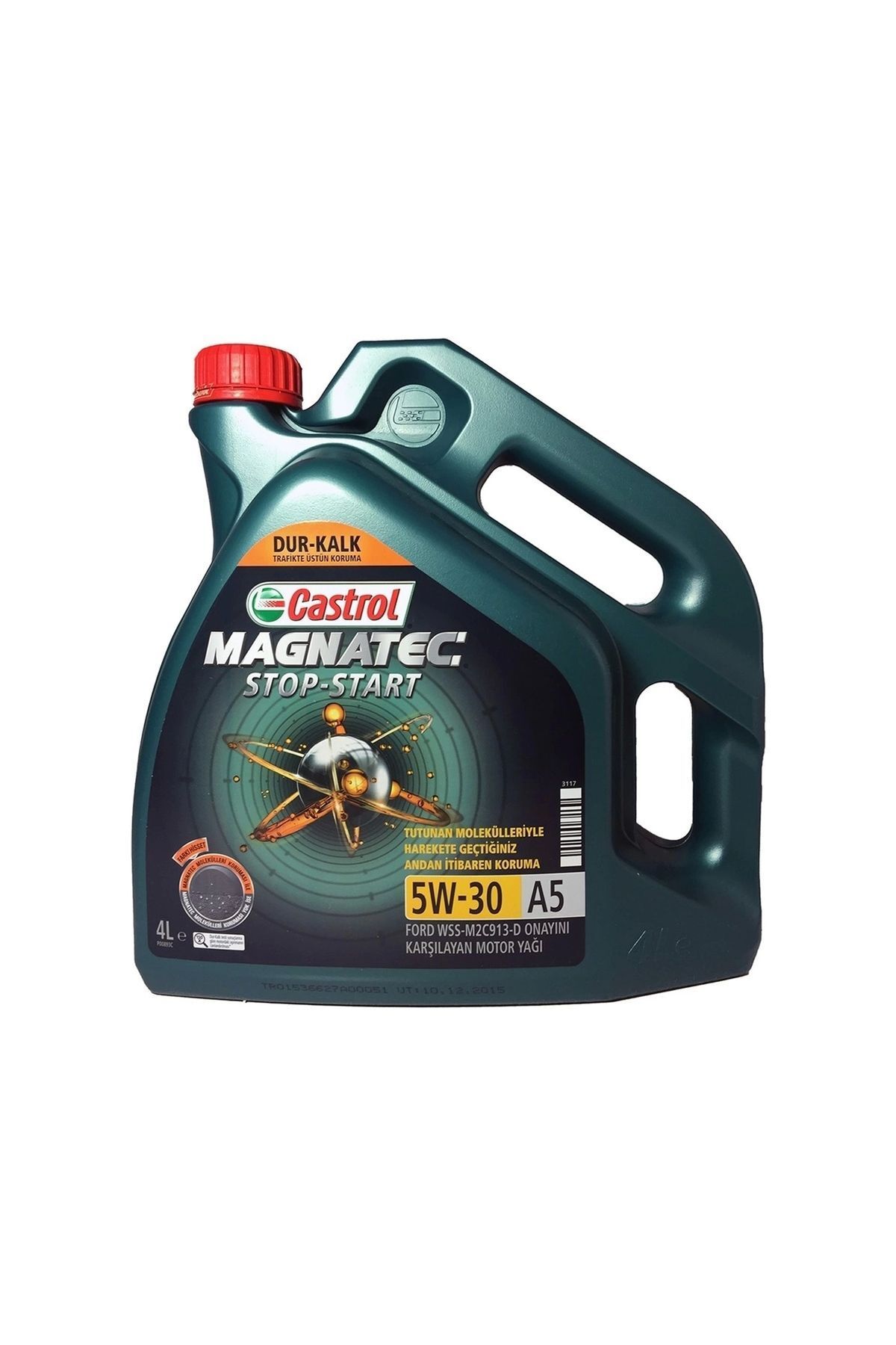 Castrol Magnatec Stop-start 5w-30 A5 Tam Sentetik Motor Yağı 4 Litre (ÜRETİM YILI:2021)