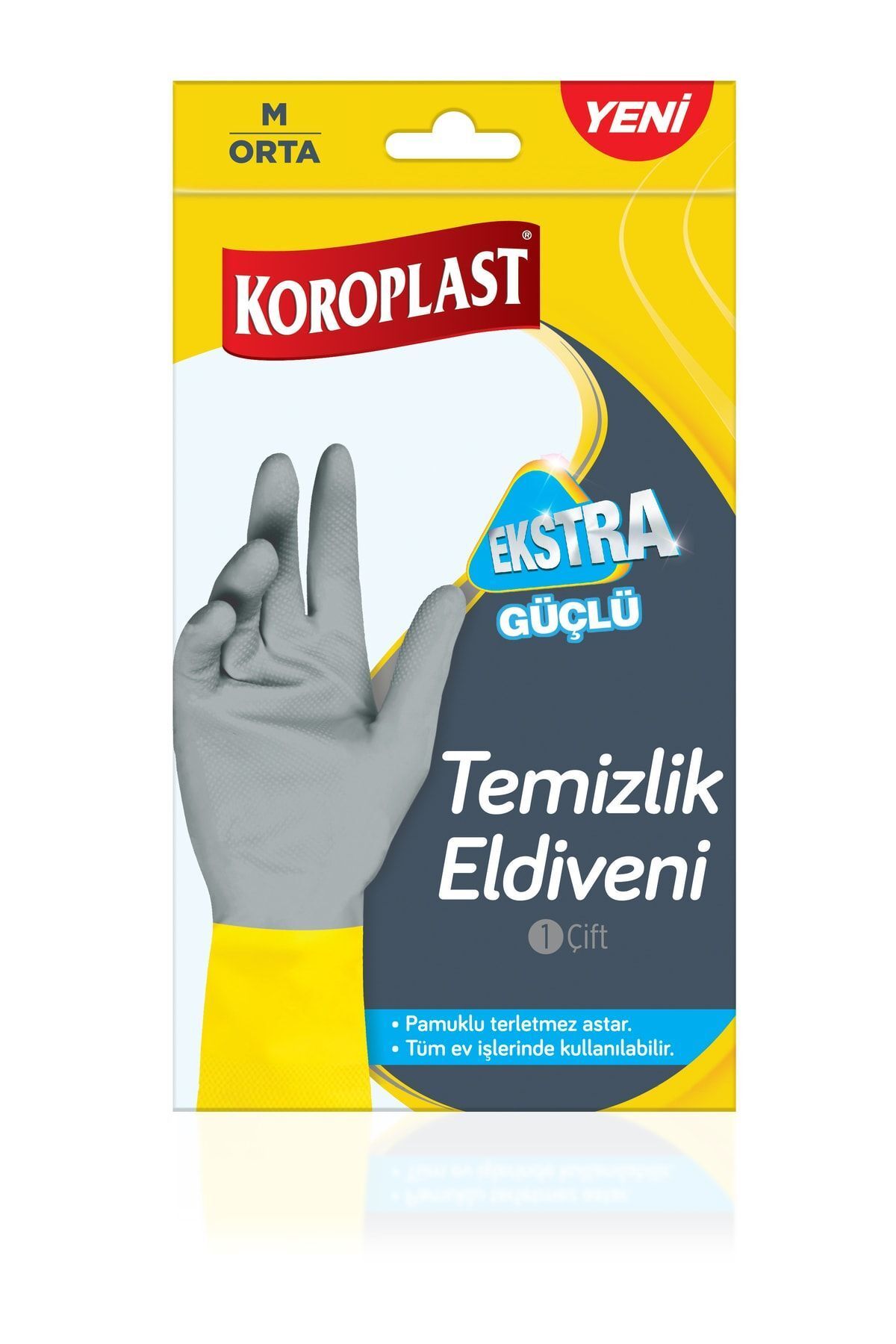 Koroplast Temizlik Eldiveni Ekstra Güçlü -m-