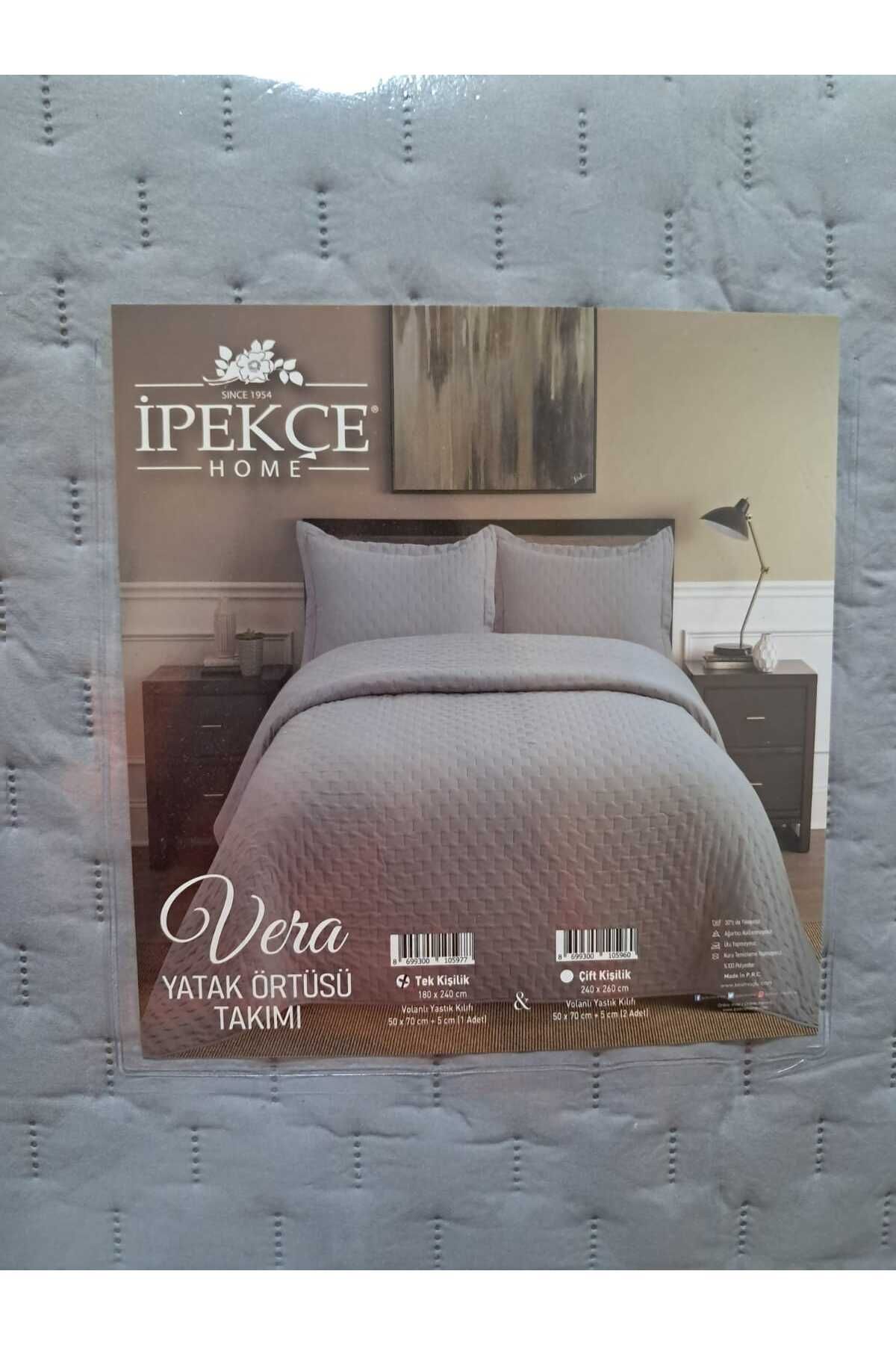 İpekçe Home Ipekçe Home  Vera 3Parça Çift Kişilik Yatak Örtüsü