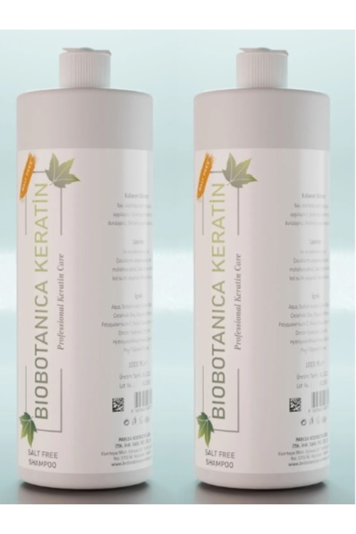 Biobotanica Tuzsuz Tüm Saçlar İçin Şampuan 1000 ml ( 2 Adet )